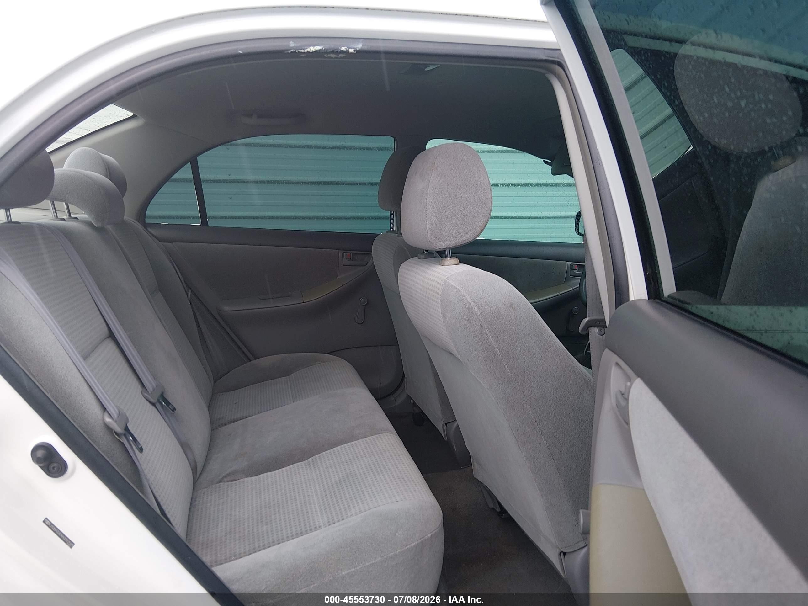 2006 Toyota Corolla Ce Белый vin: JTDBR32EX60097595