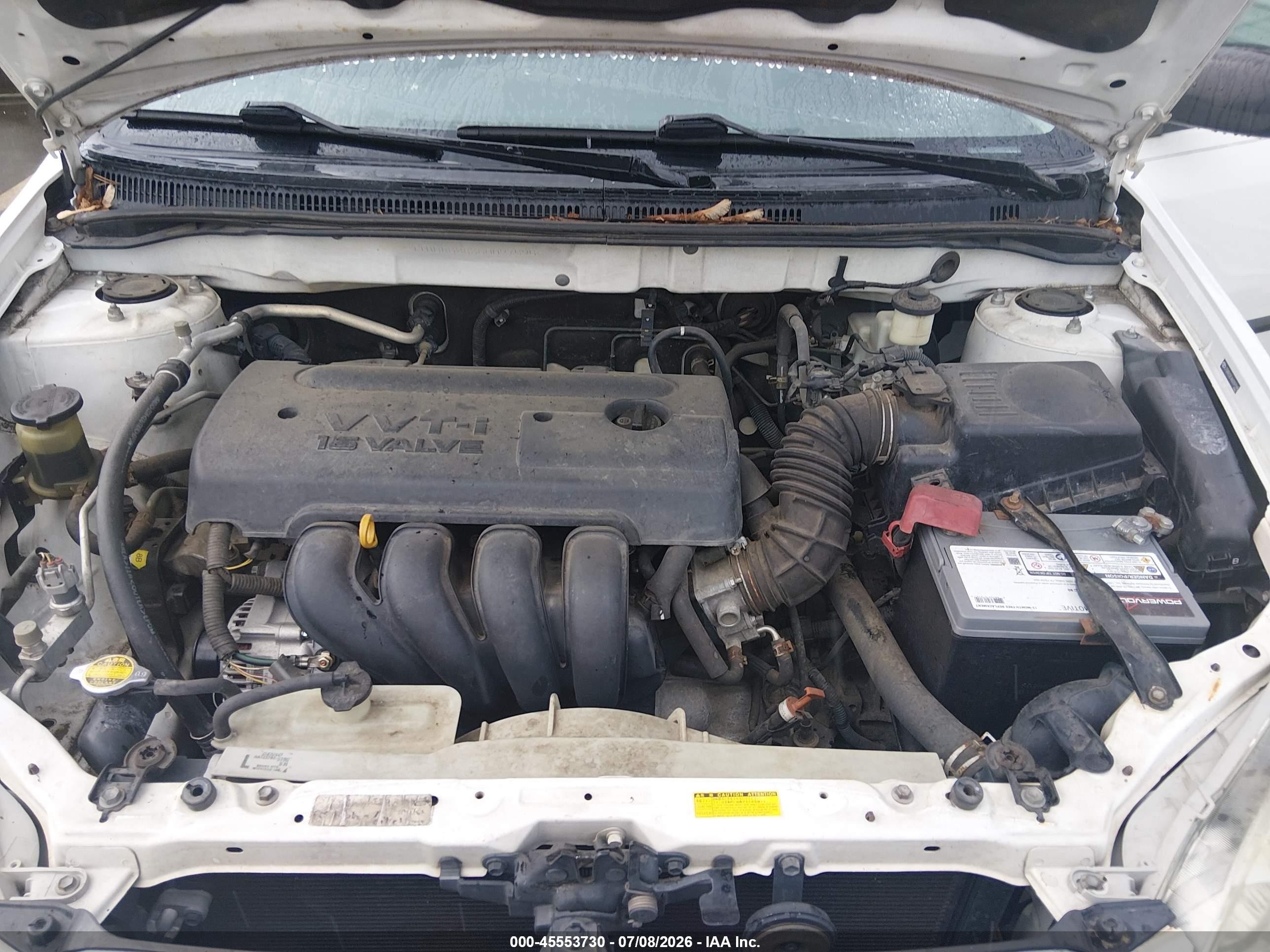 2006 Toyota Corolla Ce Белый vin: JTDBR32EX60097595