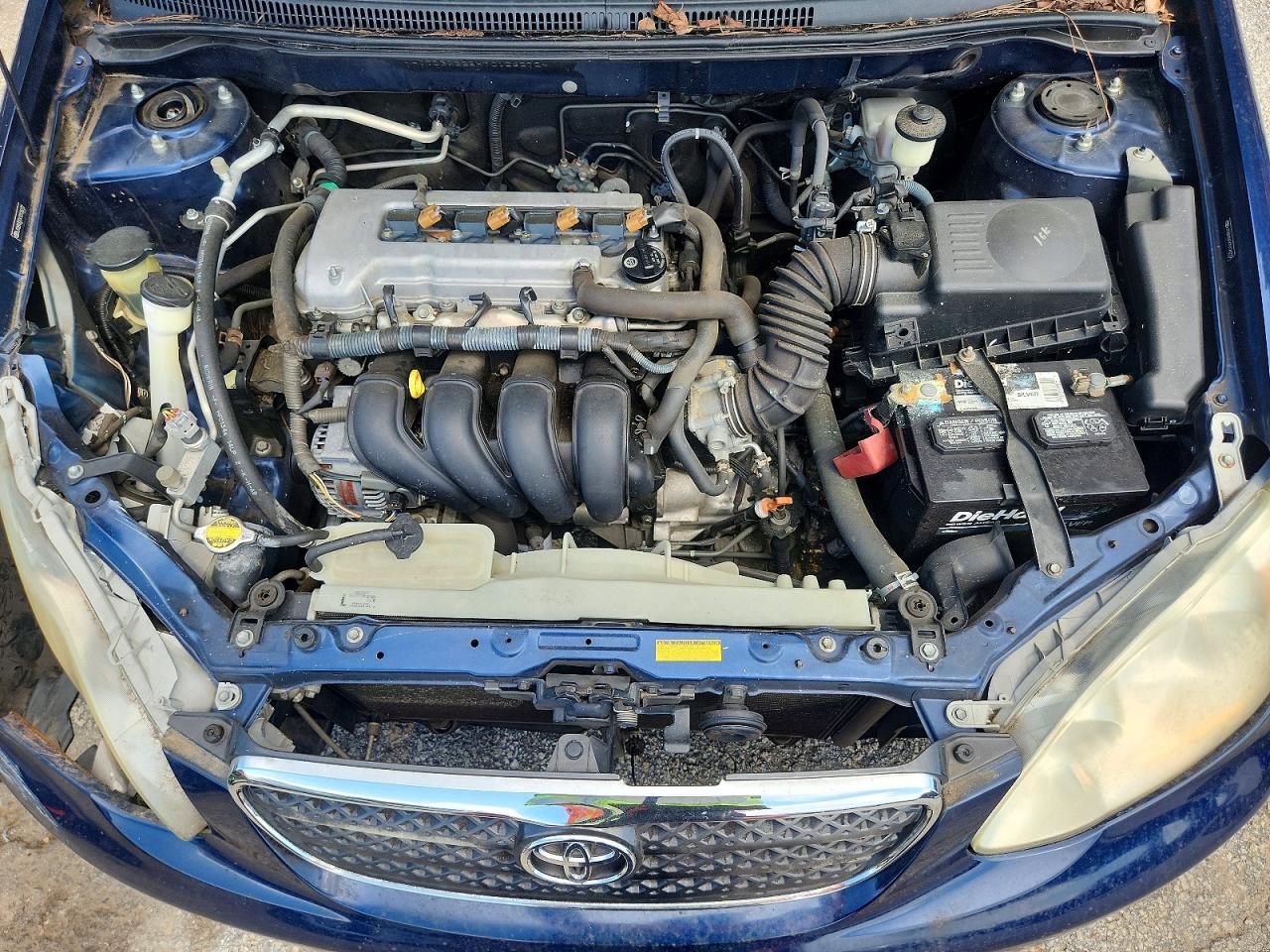 2007 Toyota Corolla Ce Blue vin: JTDBR32EX70126272