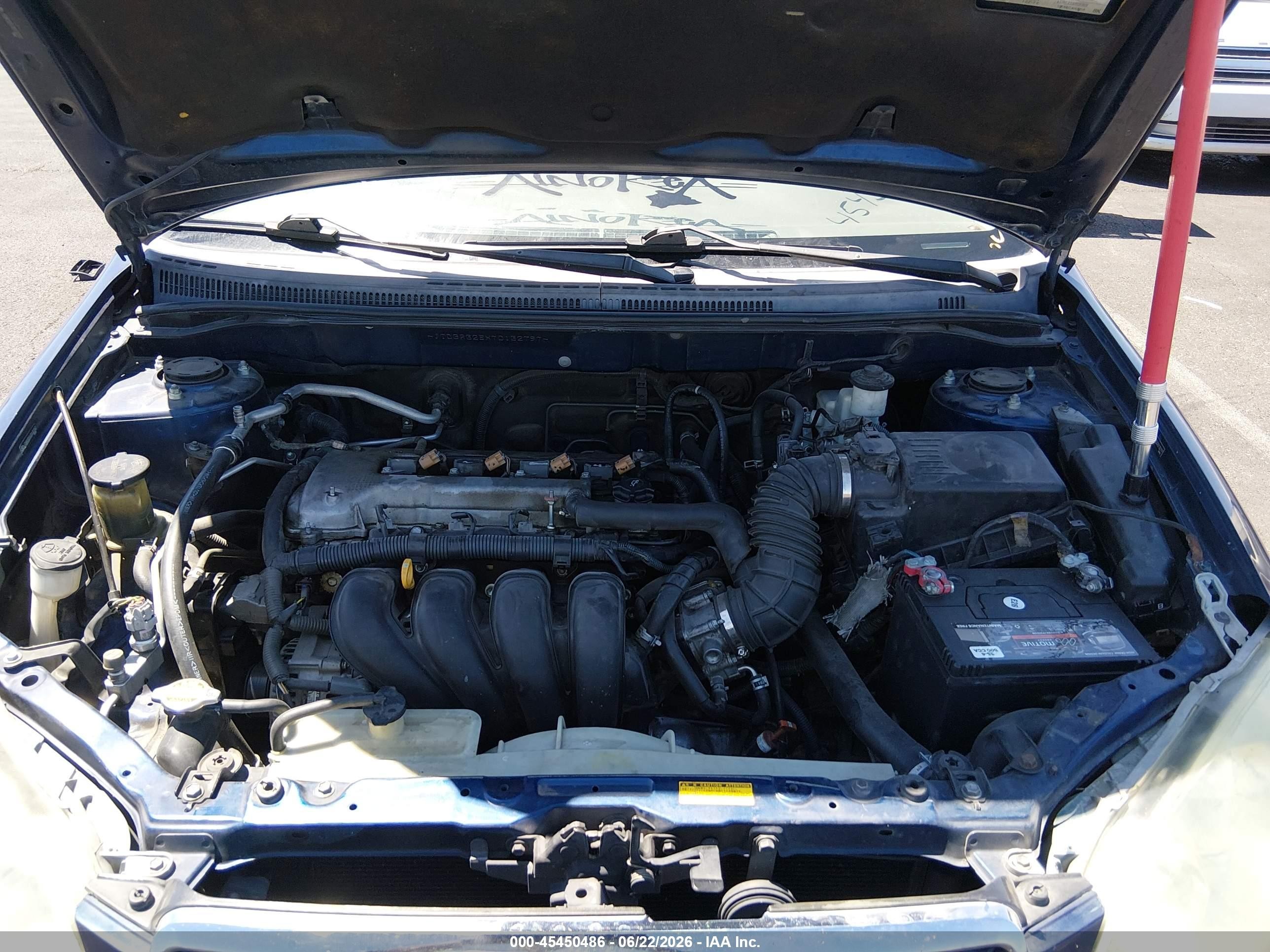 2007 Toyota Corolla Ce Blue vin: JTDBR32EX70132797