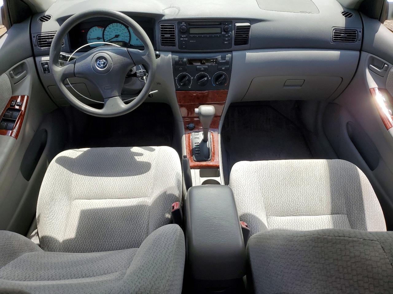 2004 Toyota Corolla Le Серебряный vin: JTDBR38E042024048