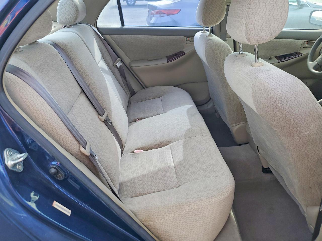 2003 Toyota Corolla Le Blue vin: JTDBR38E730041987