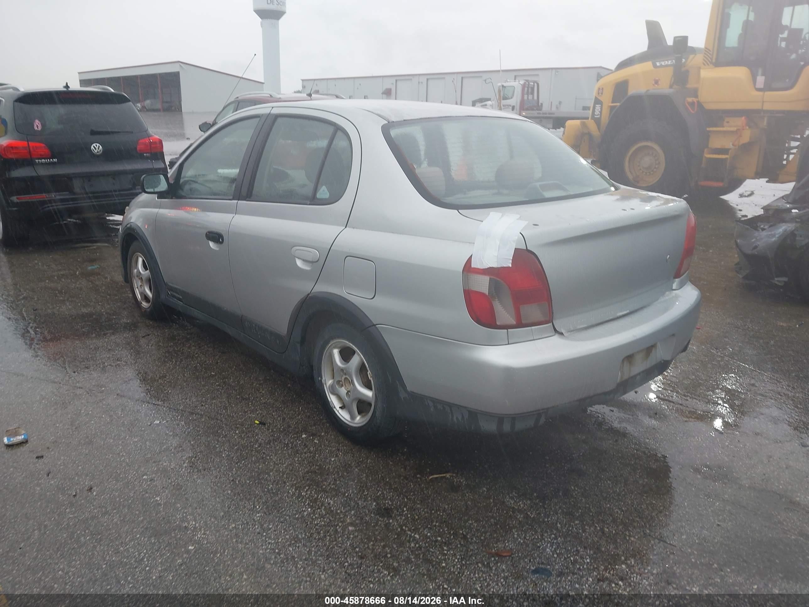 2001 Toyota Echo   Silver vin: JTDBT123010104549