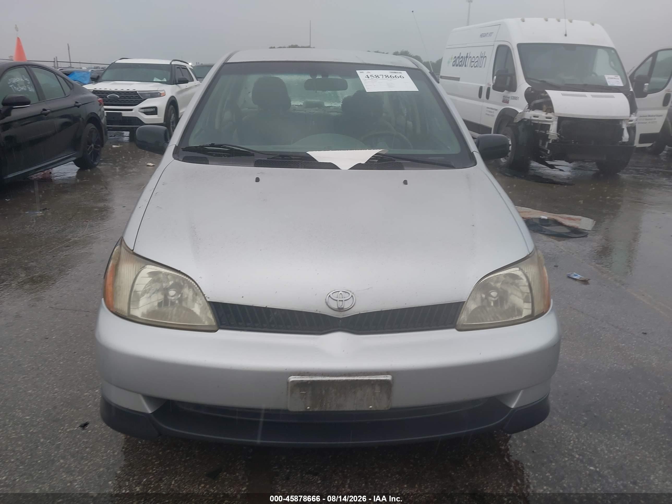 2001 Toyota Echo   Silver vin: JTDBT123010104549