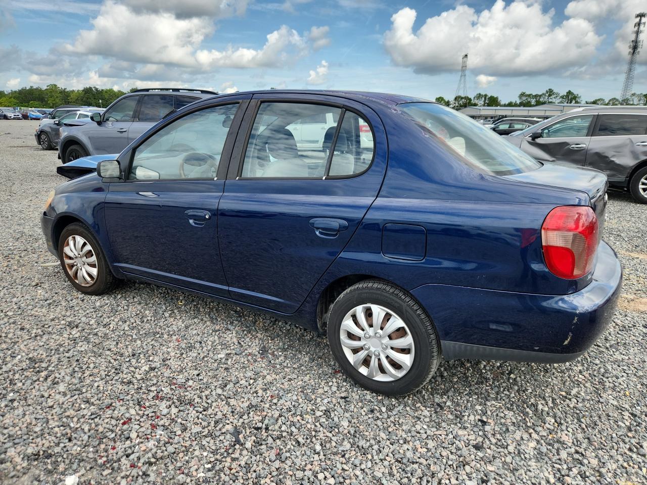 2001 Toyota Echo Base Blue vin: JTDBT123010172026