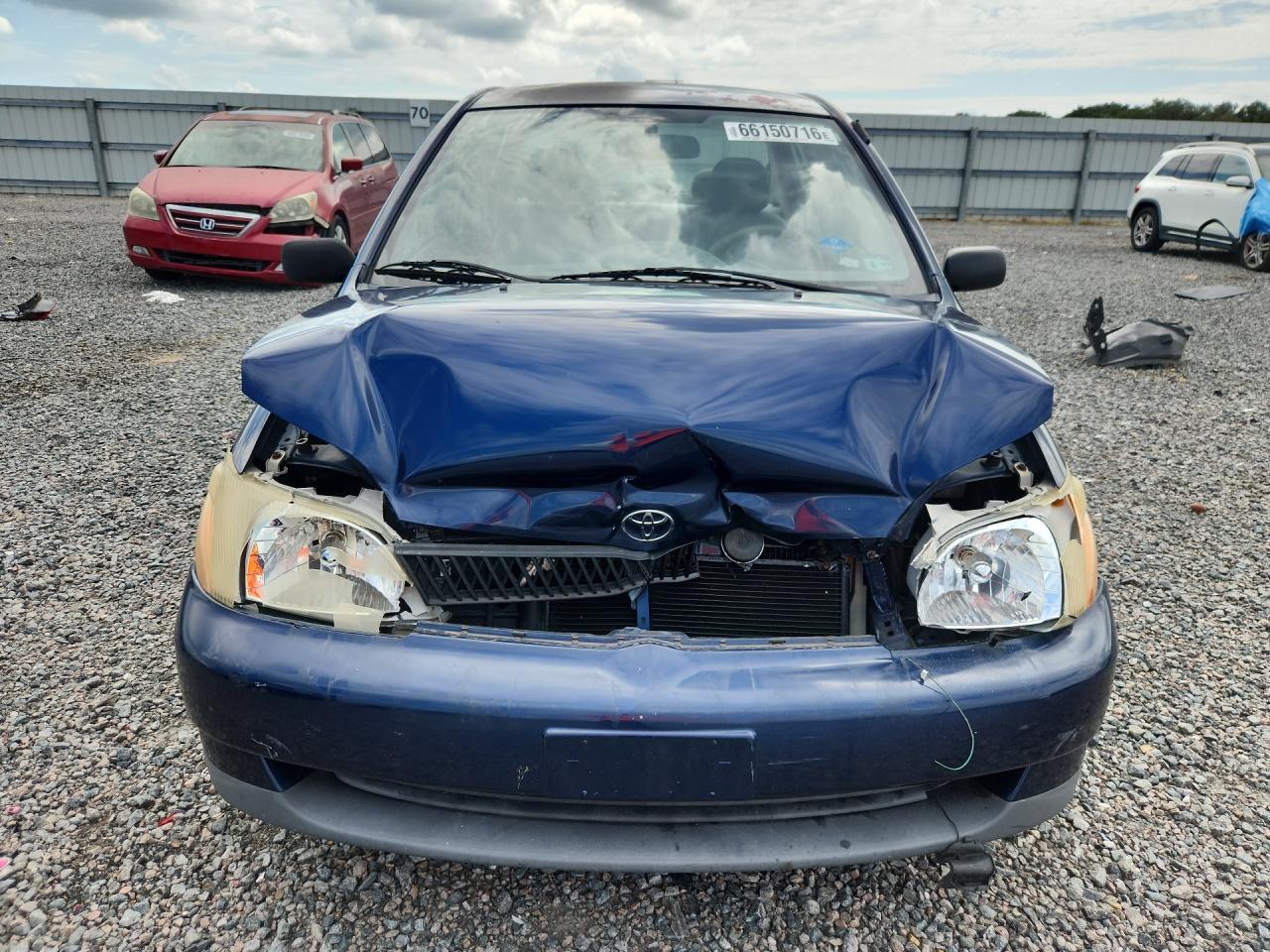 2001 Toyota Echo Base Blue vin: JTDBT123010172026