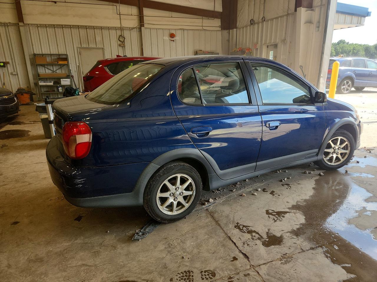 2002 Toyota Echo Base Blue vin: JTDBT123020209822