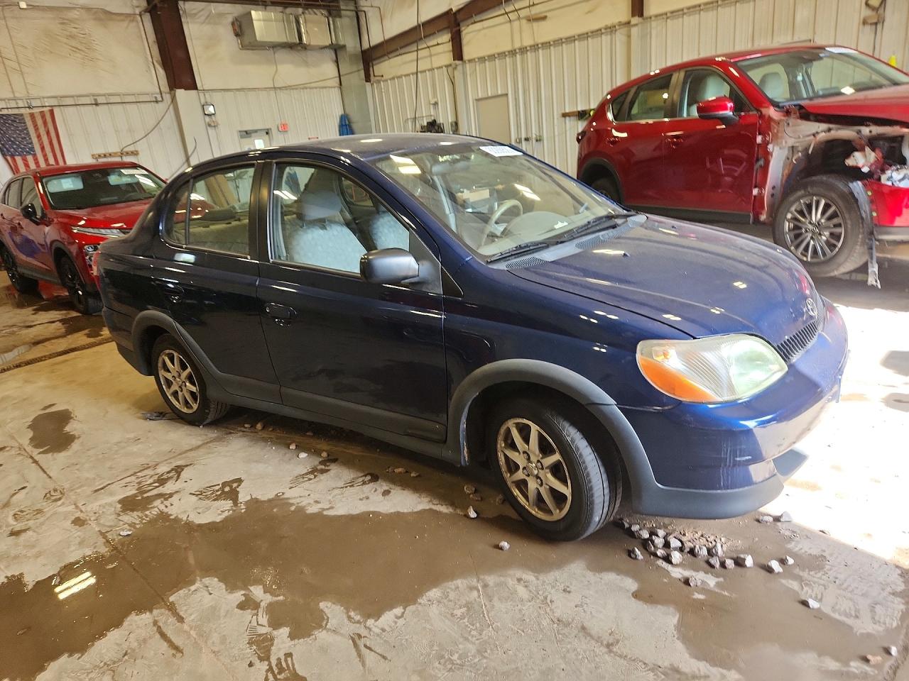 2002 Toyota Echo Base Blue vin: JTDBT123020209822