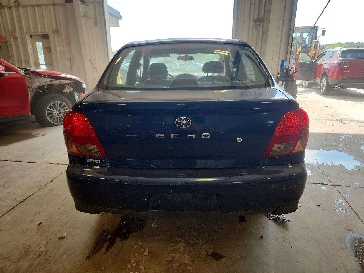 2002 Toyota Echo Base Blue vin: JTDBT123020209822