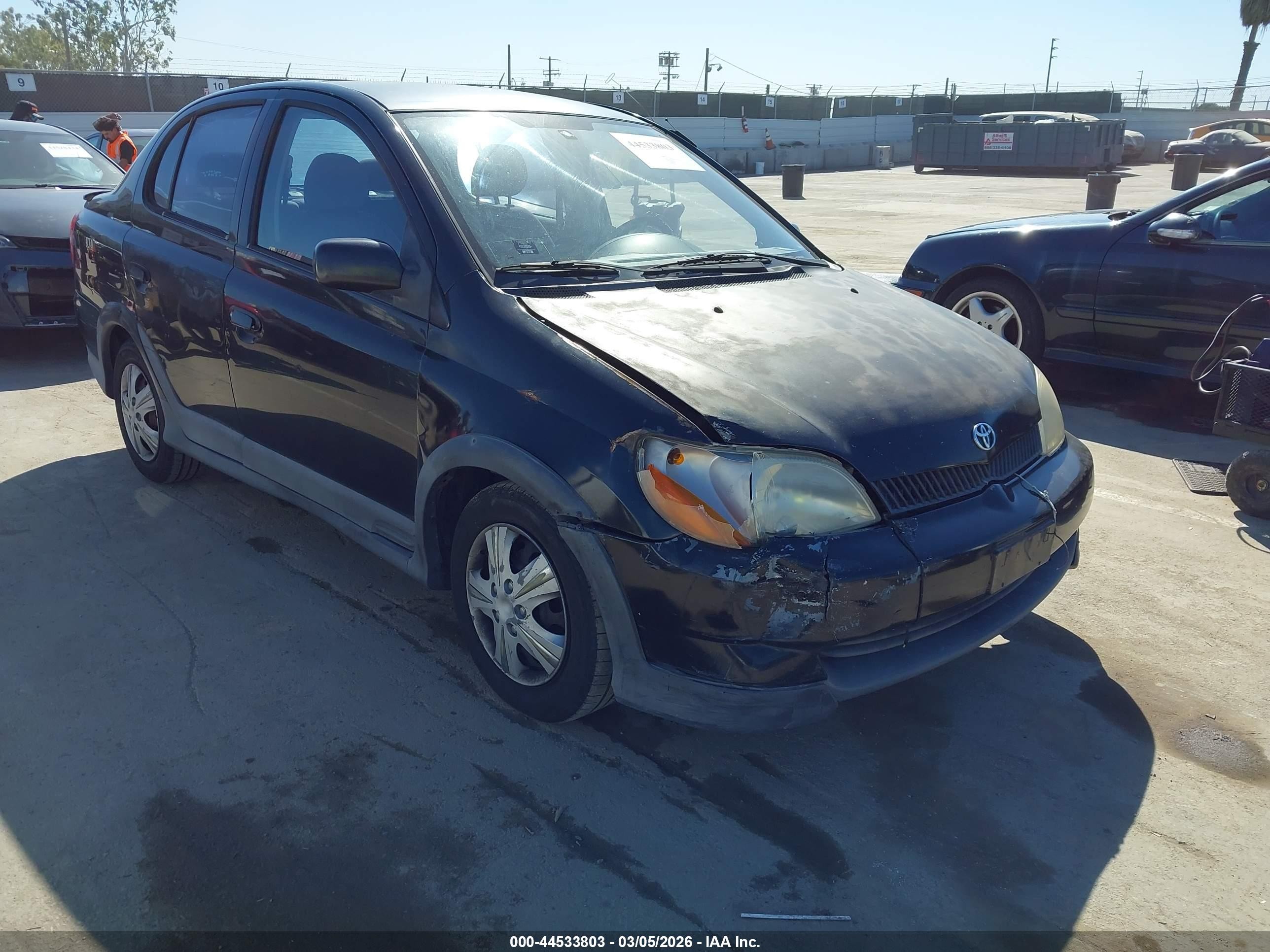2002 Toyota Echo   Black vin: JTDBT123025022065