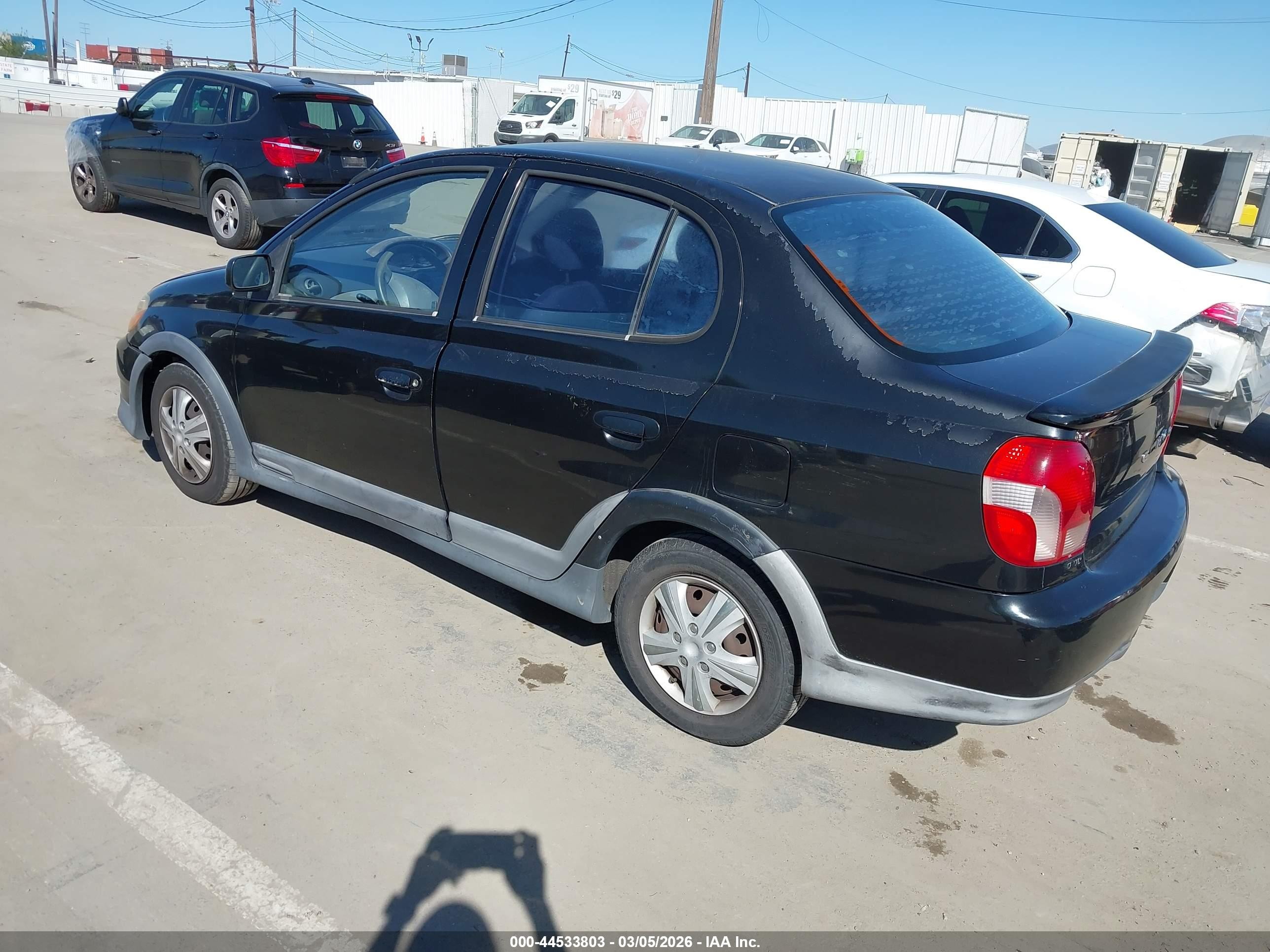 2002 Toyota Echo   Black vin: JTDBT123025022065