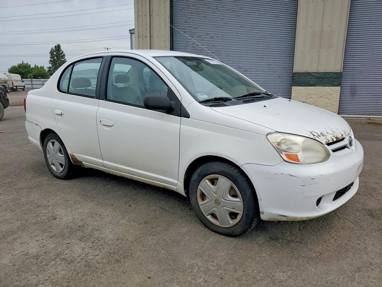 2003 Toyota Echo Base White vin: JTDBT123030281329