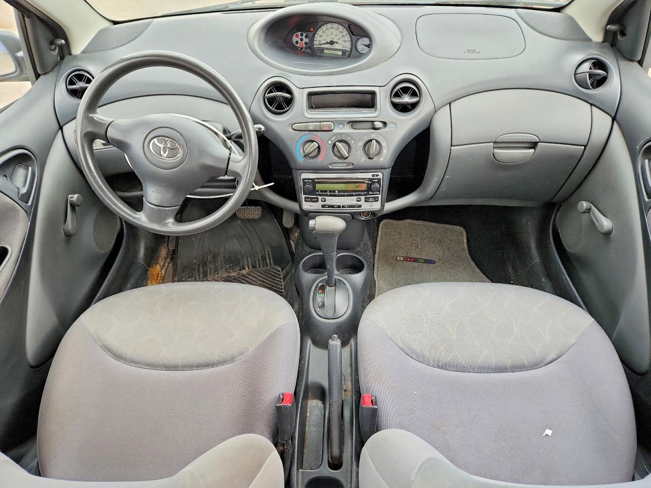 2004 Toyota Echo Base Gray vin: JTDBT123040336427