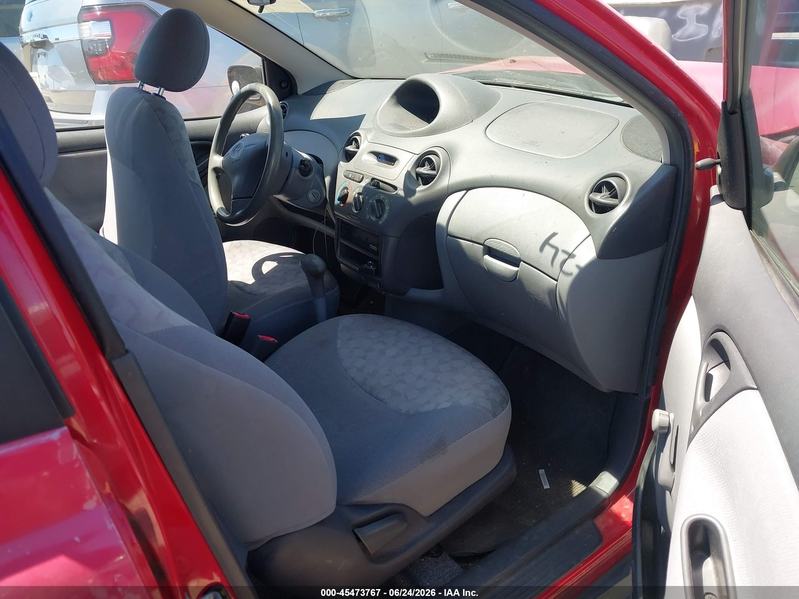 2000 Toyota Echo   Red vin: JTDBT1230Y0031466
