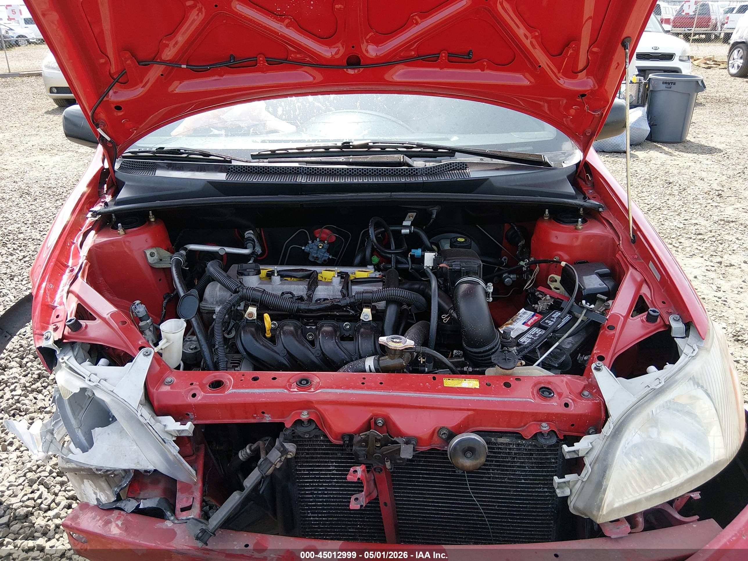 2000 Toyota Echo   Red vin: JTDBT1230Y0065214