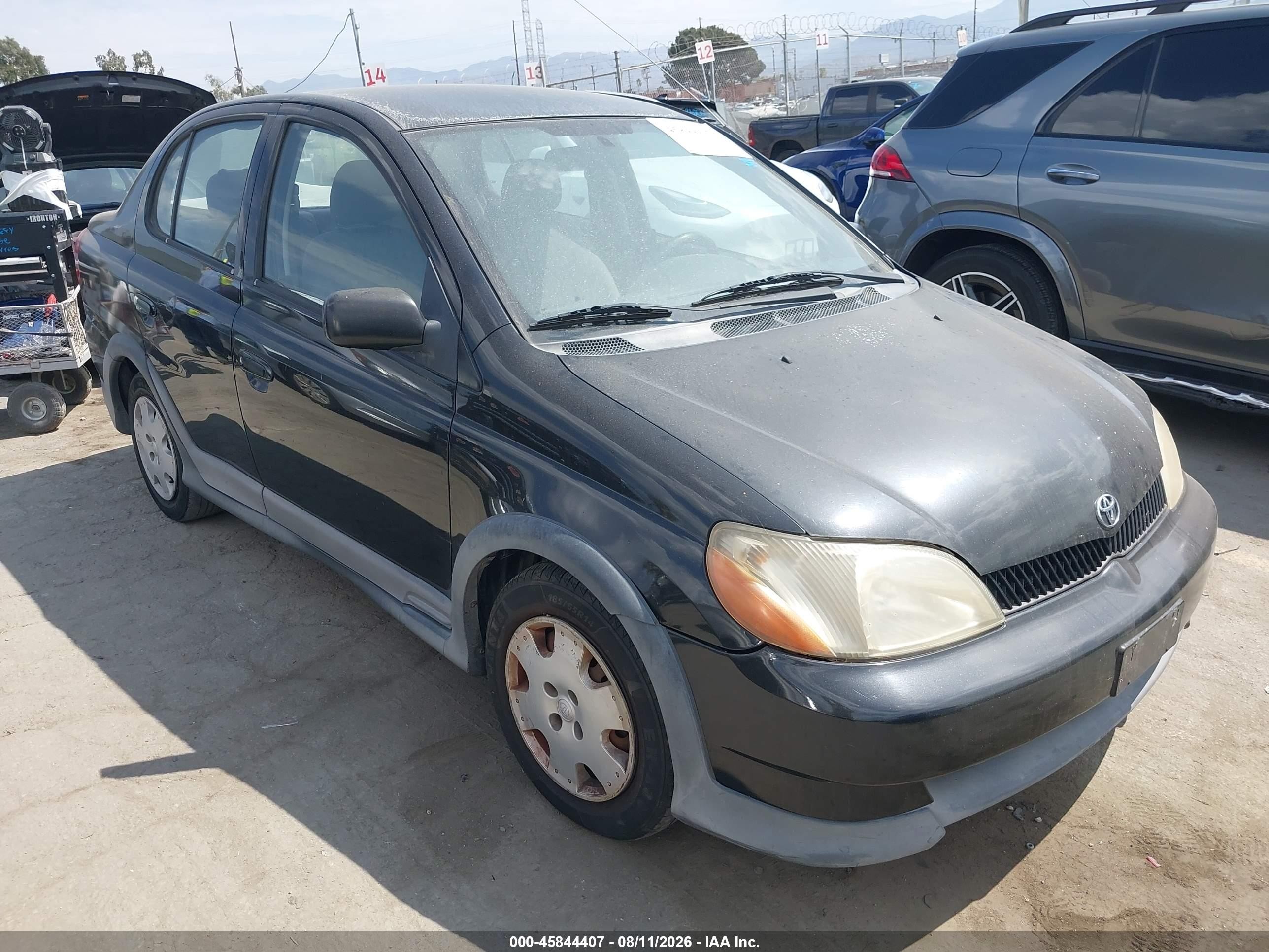 2001 Toyota Echo   Black vin: JTDBT123110171242