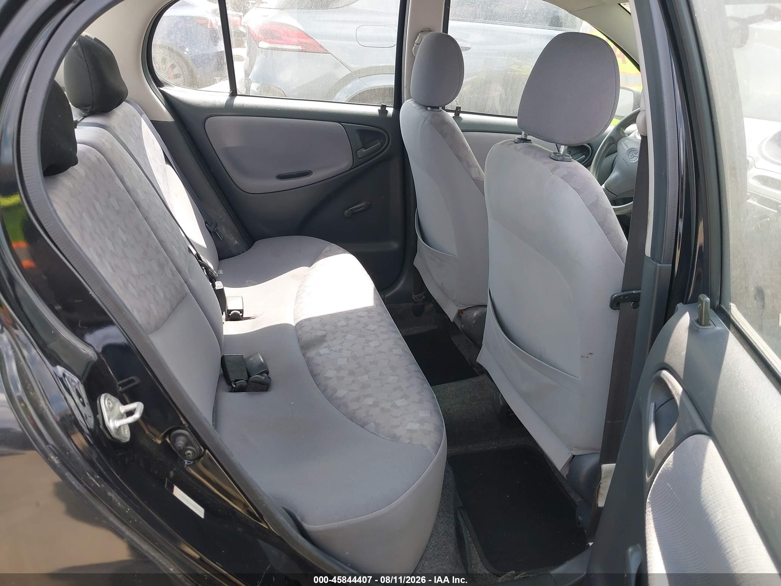 2001 Toyota Echo   Черный vin: JTDBT123110171242