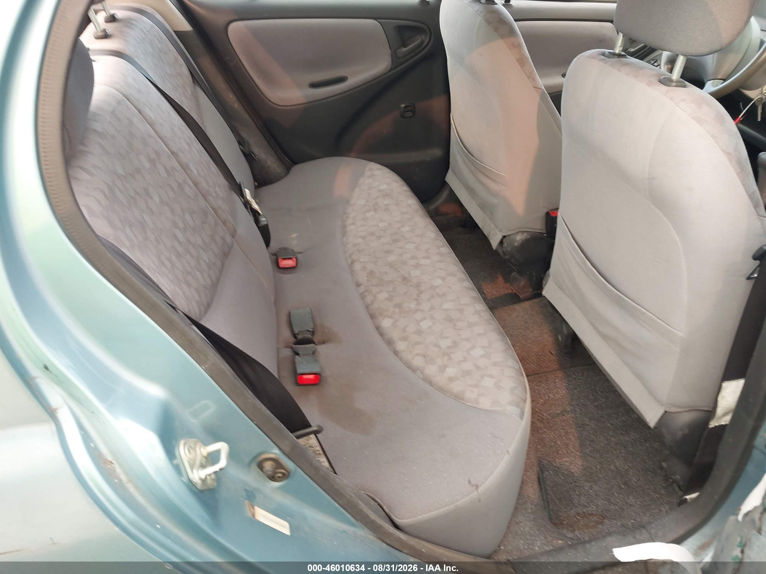 2002 Toyota Echo   Light Blue vin: JTDBT123120203060