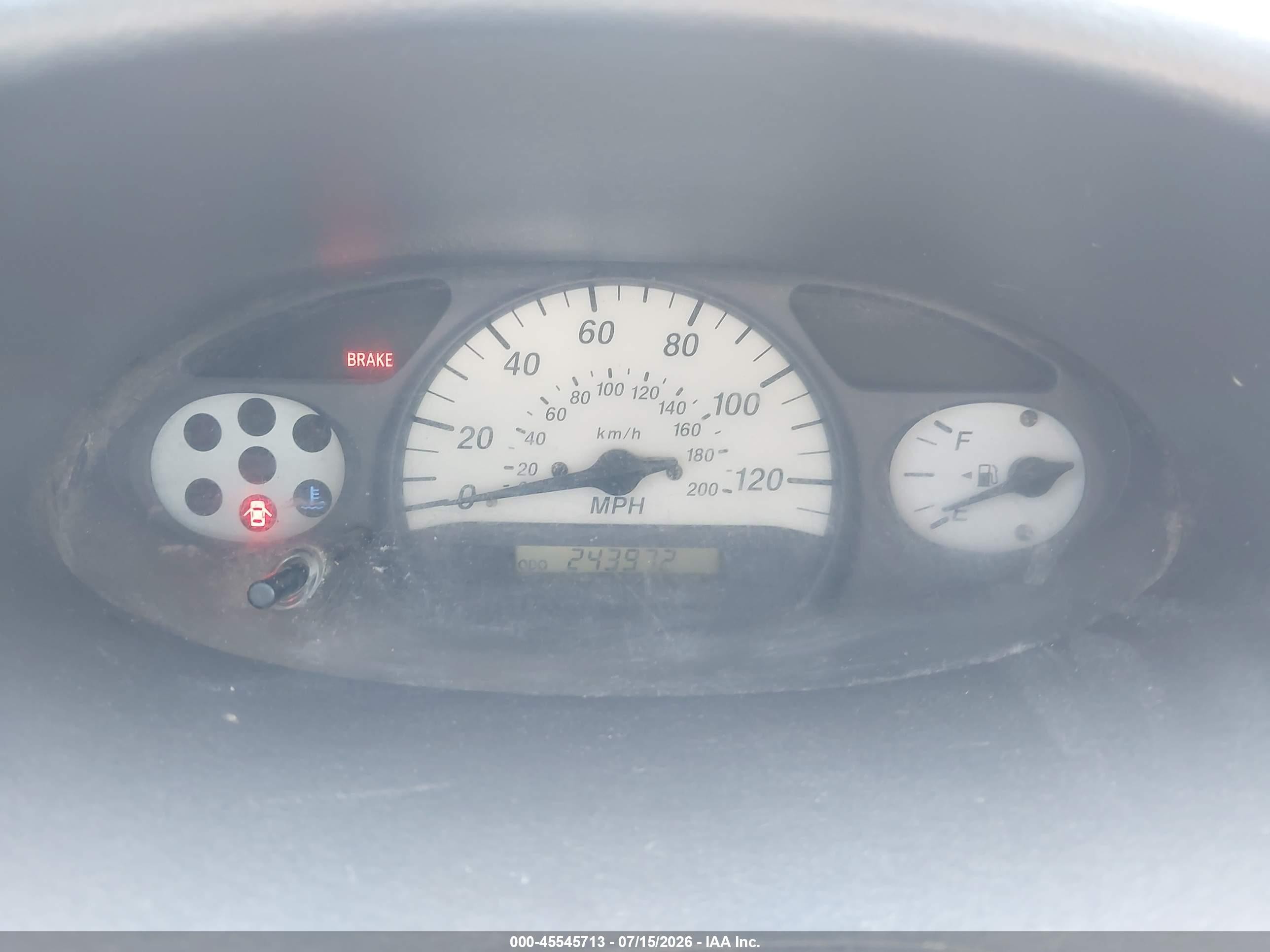 2002 Toyota Echo   Silver vin: JTDBT123120246068