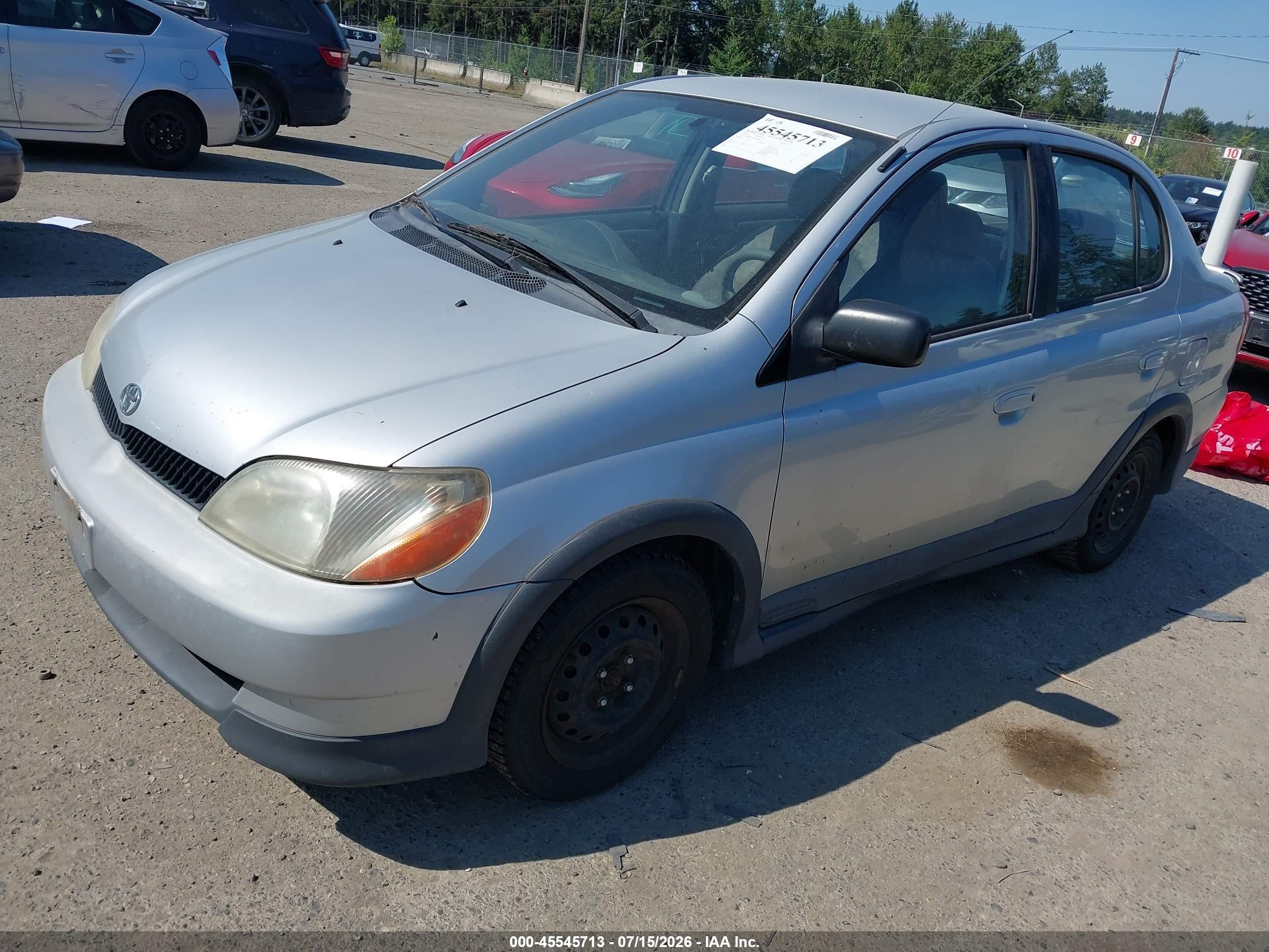 2002 Toyota Echo   Silver vin: JTDBT123120246068