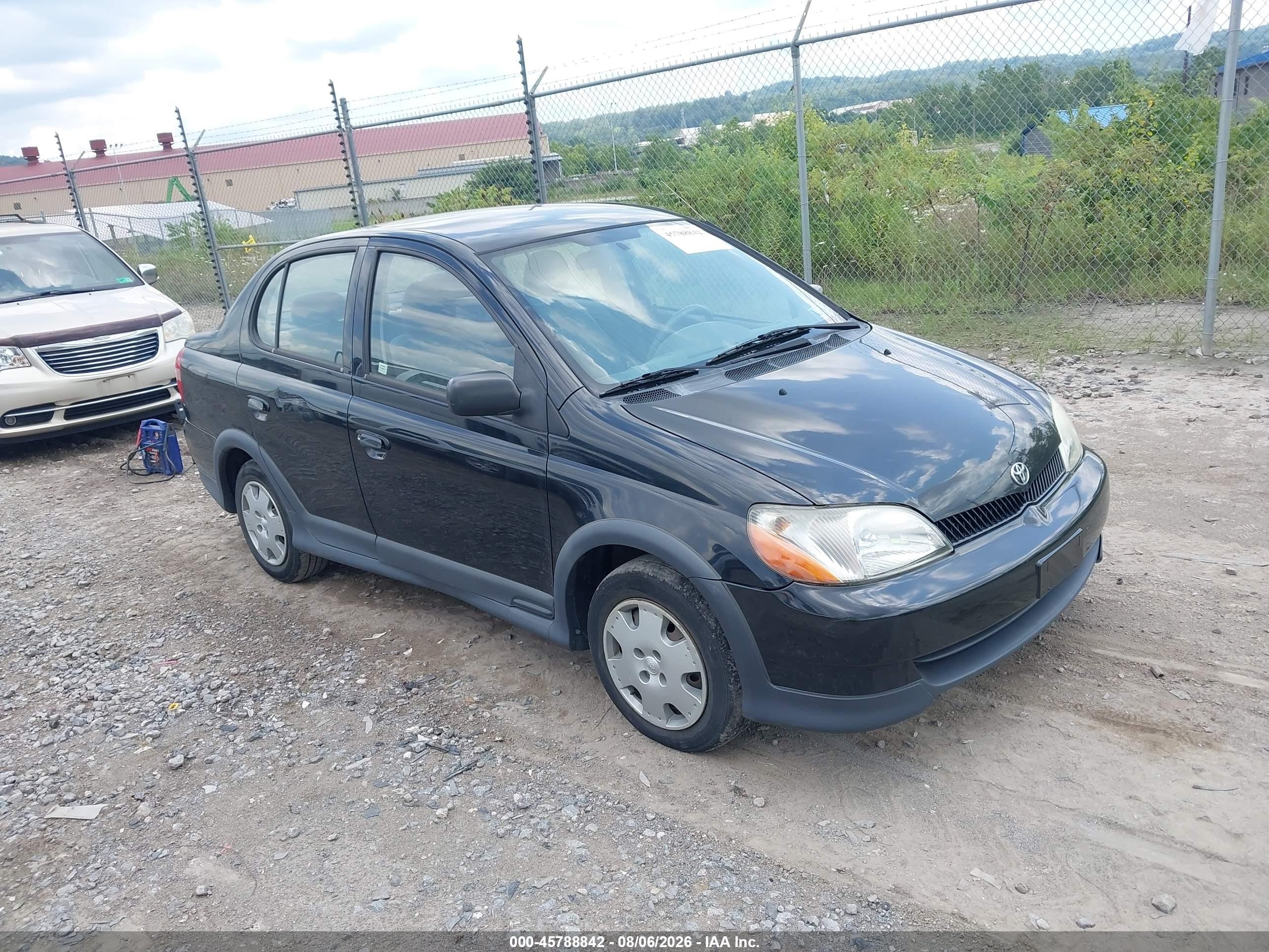 2000 Toyota Echo   Black vin: JTDBT1231Y0010609