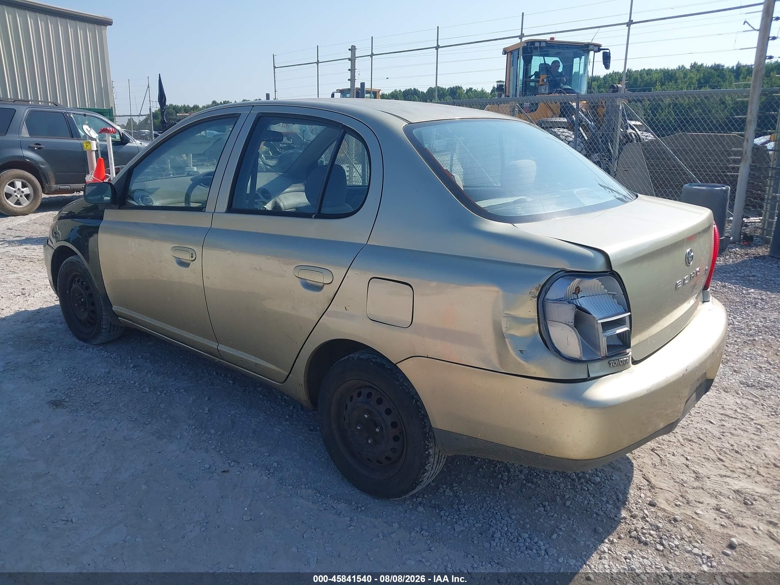 2000 Toyota Echo   Бежевый vin: JTDBT1231Y5009964