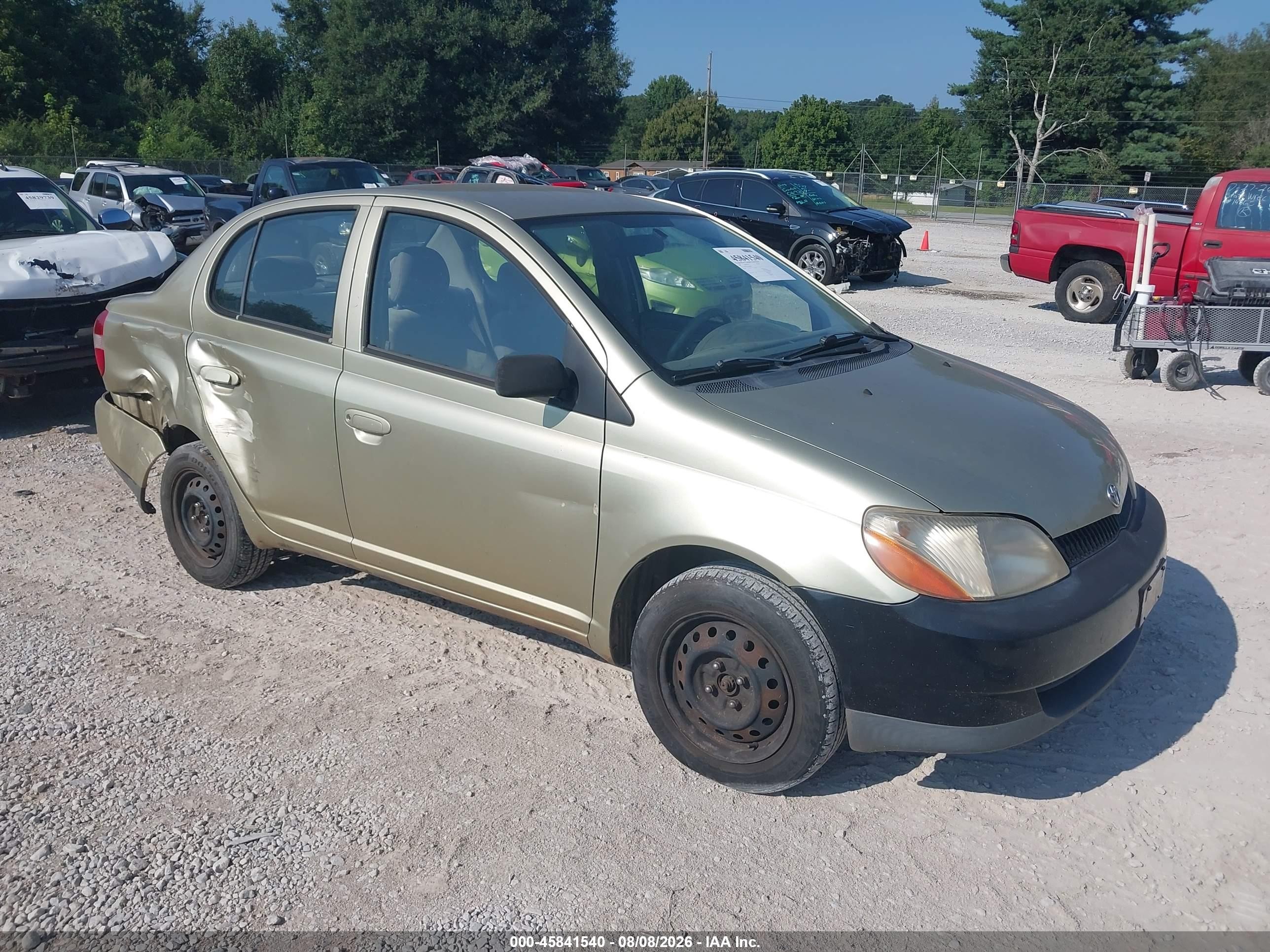 2000 Toyota Echo   Бежевый vin: JTDBT1231Y5009964