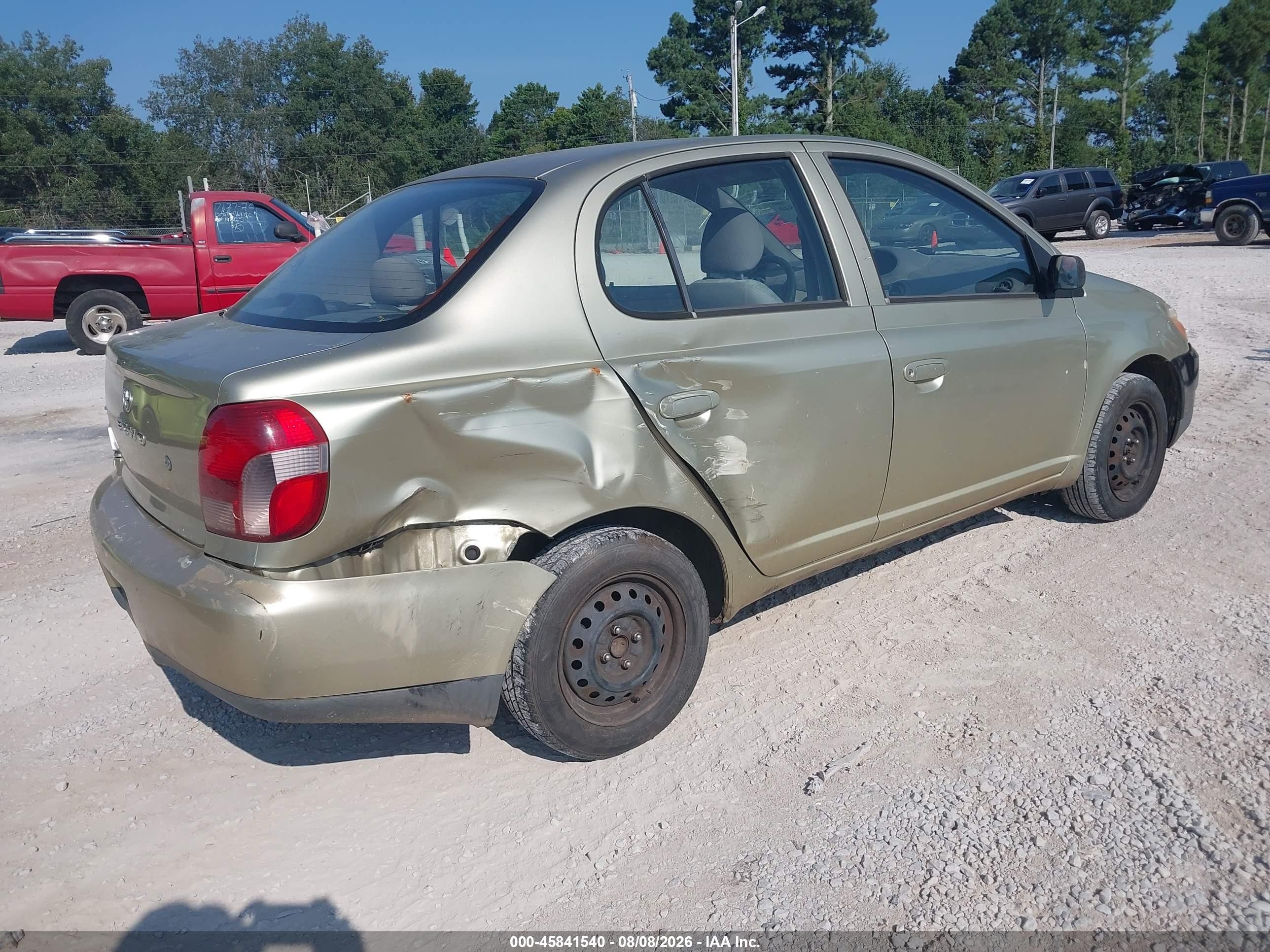 2000 Toyota Echo   Бежевый vin: JTDBT1231Y5009964