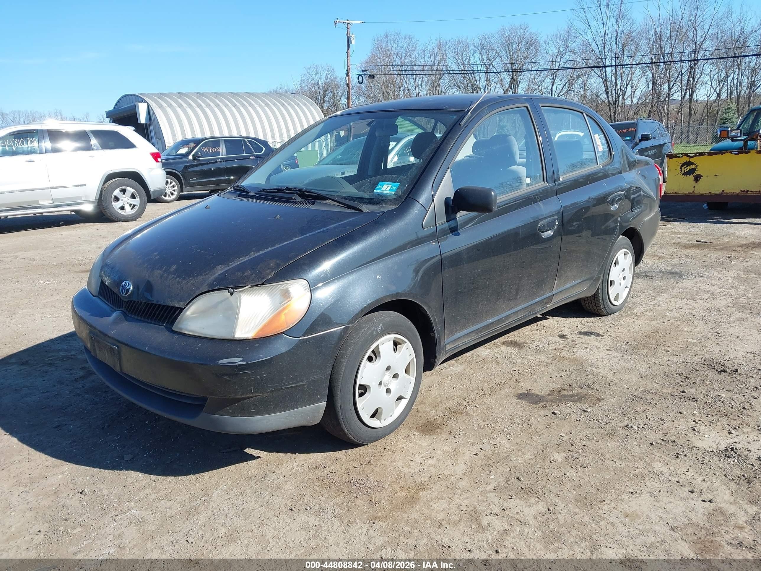 2002 Toyota Echo   Black vin: JTDBT123220216769