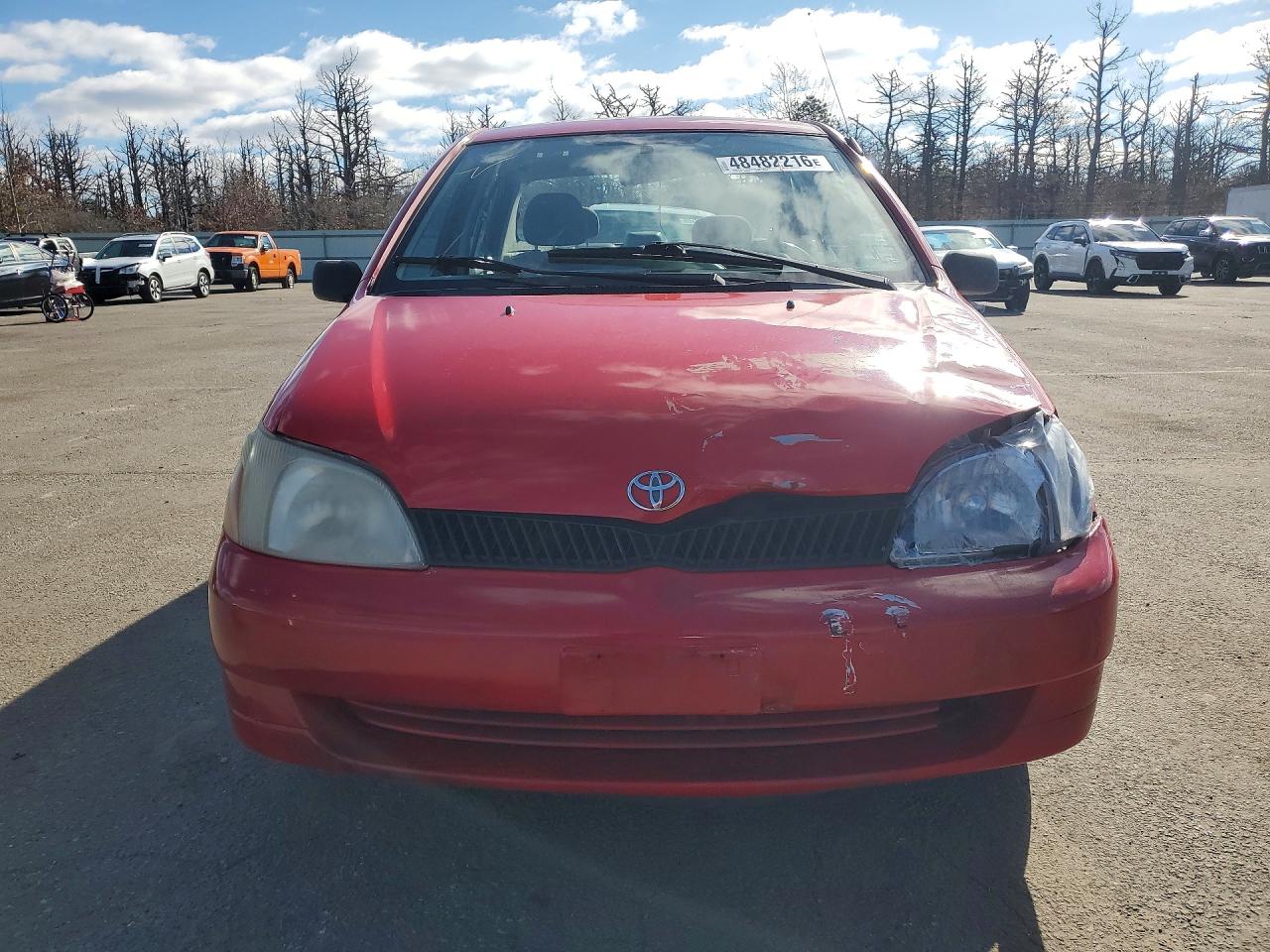2002 Toyota Echo Red vin: JTDBT123220215105