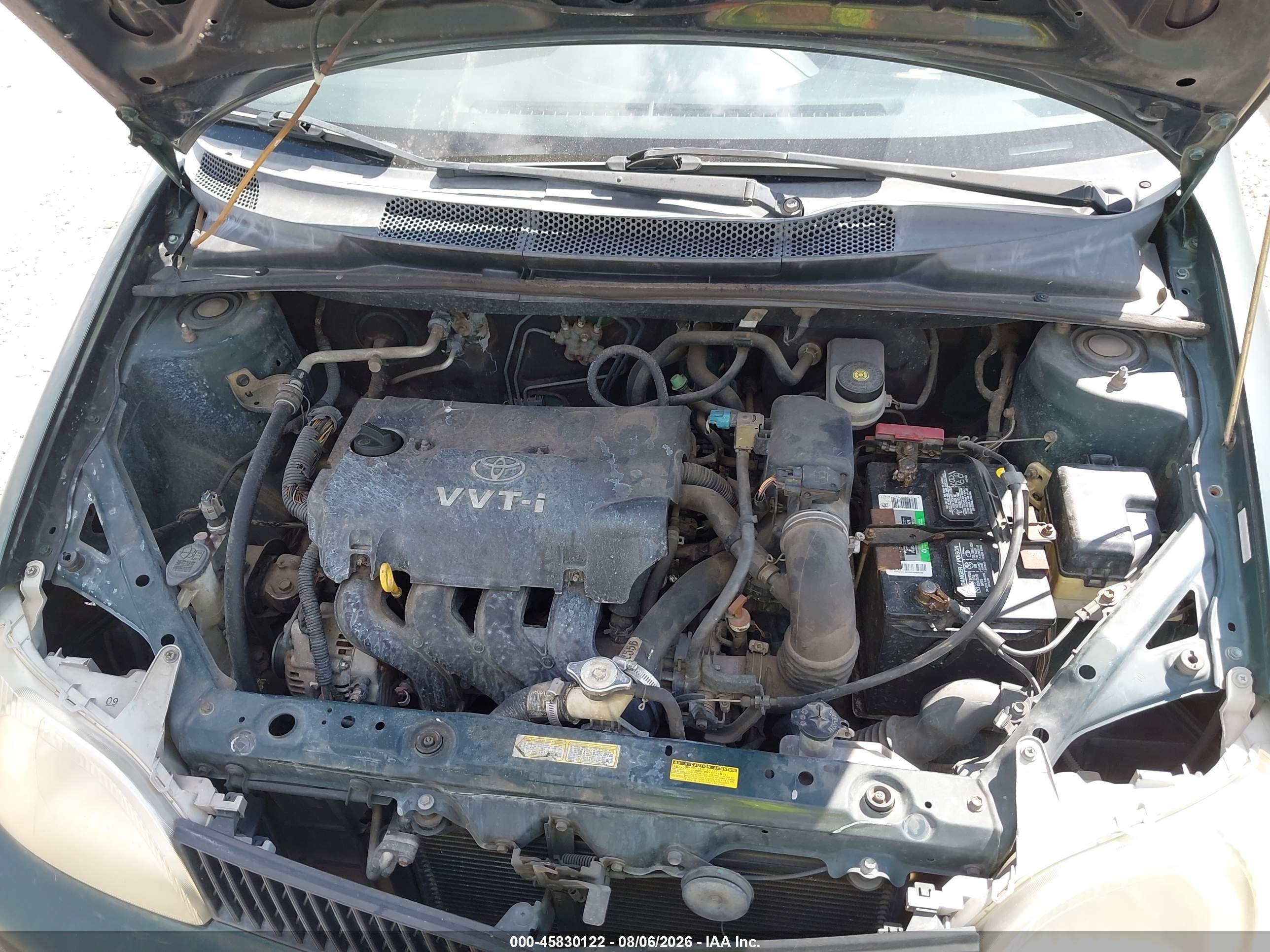 2002 Toyota Echo   Зеленый vin: JTDBT123220219087