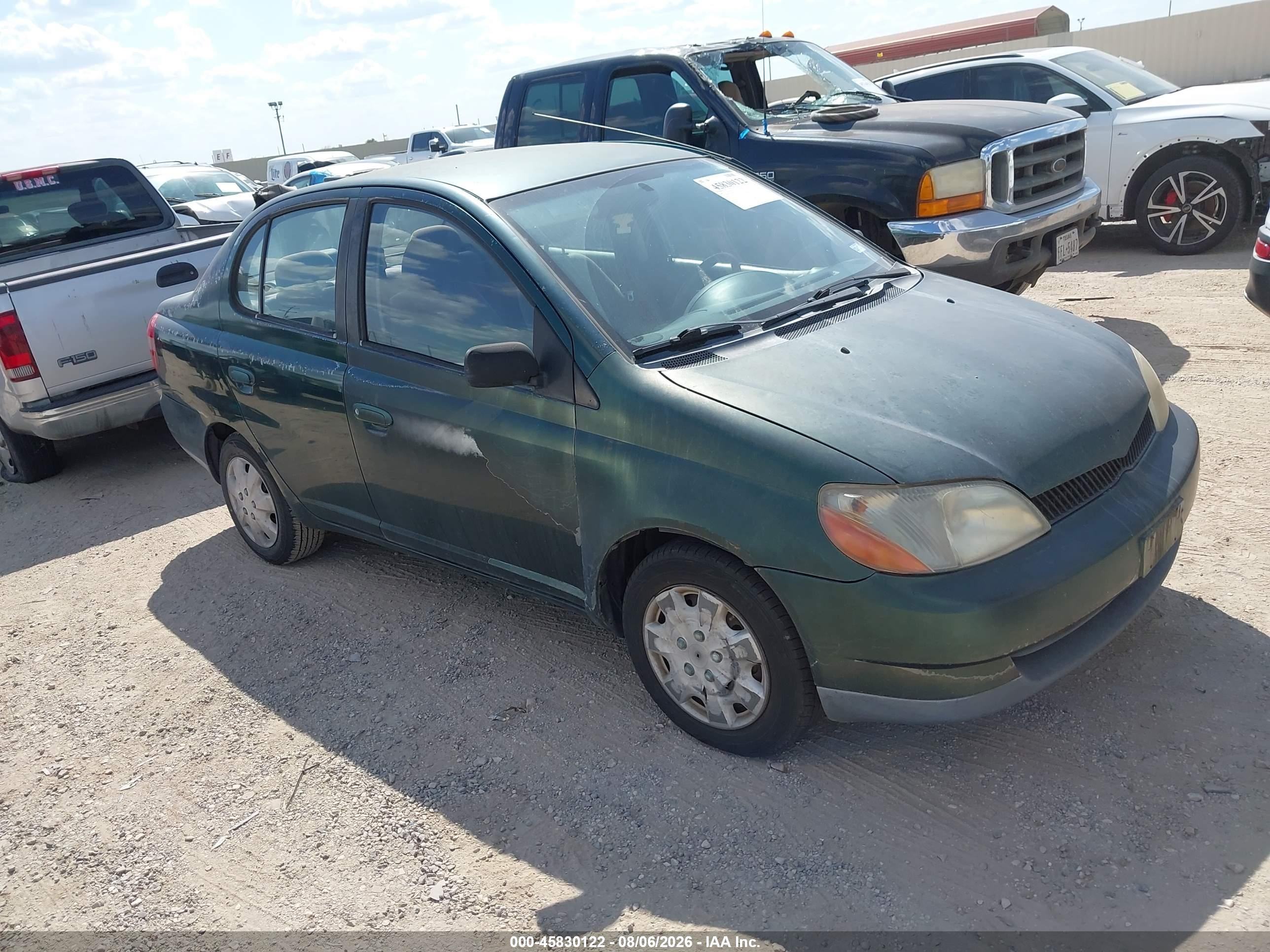 2002 Toyota Echo   Зеленый vin: JTDBT123220219087