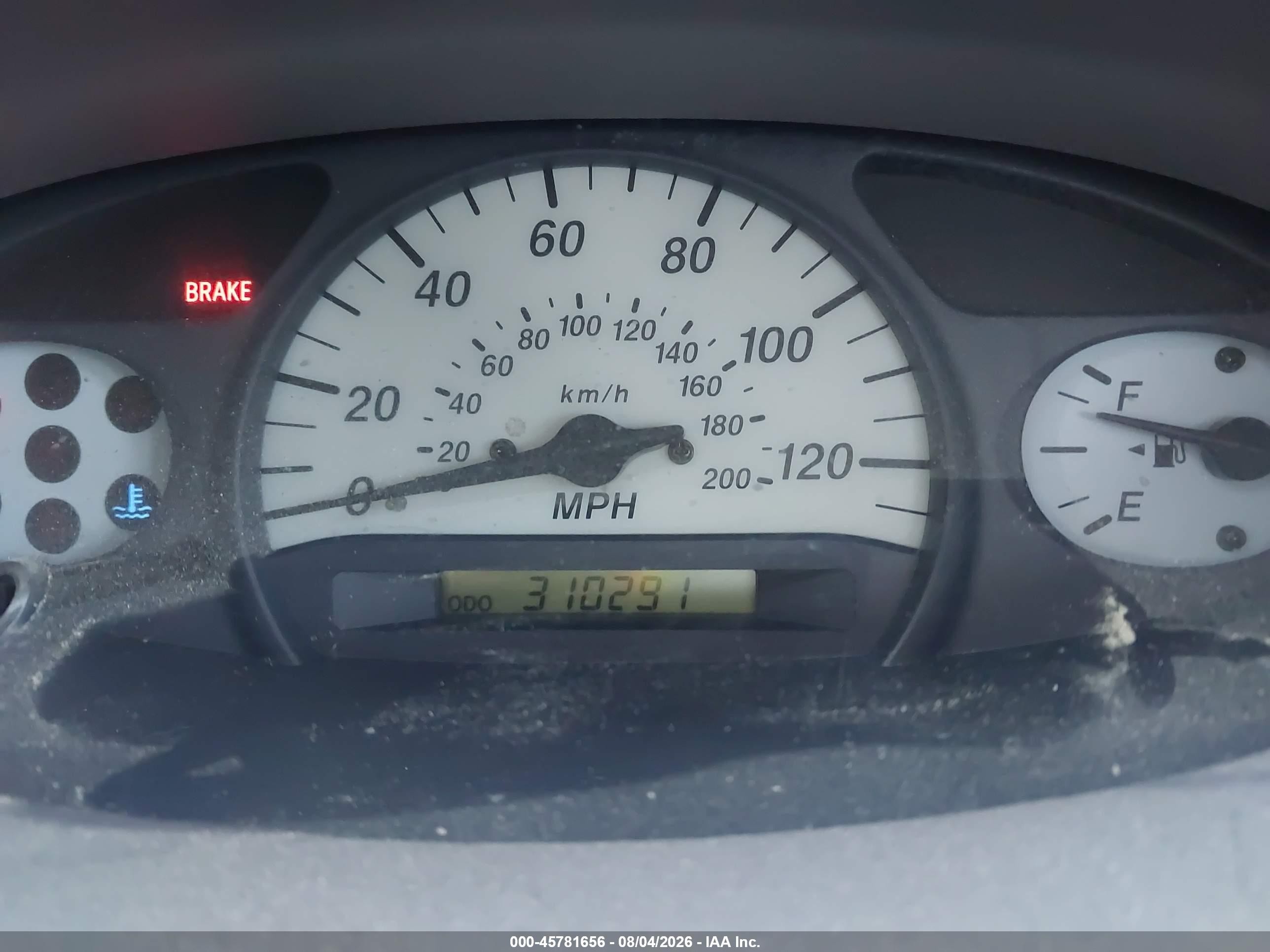 2002 Toyota Echo   Silver vin: JTDBT123225025517