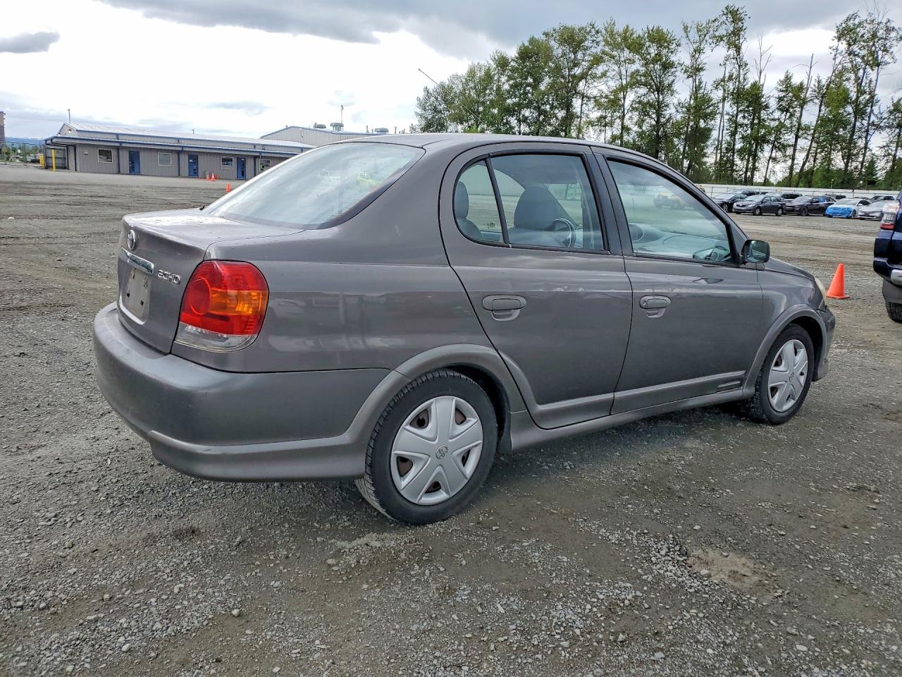 2003 Toyota Echo Base Gray vin: JTDBT123235053206