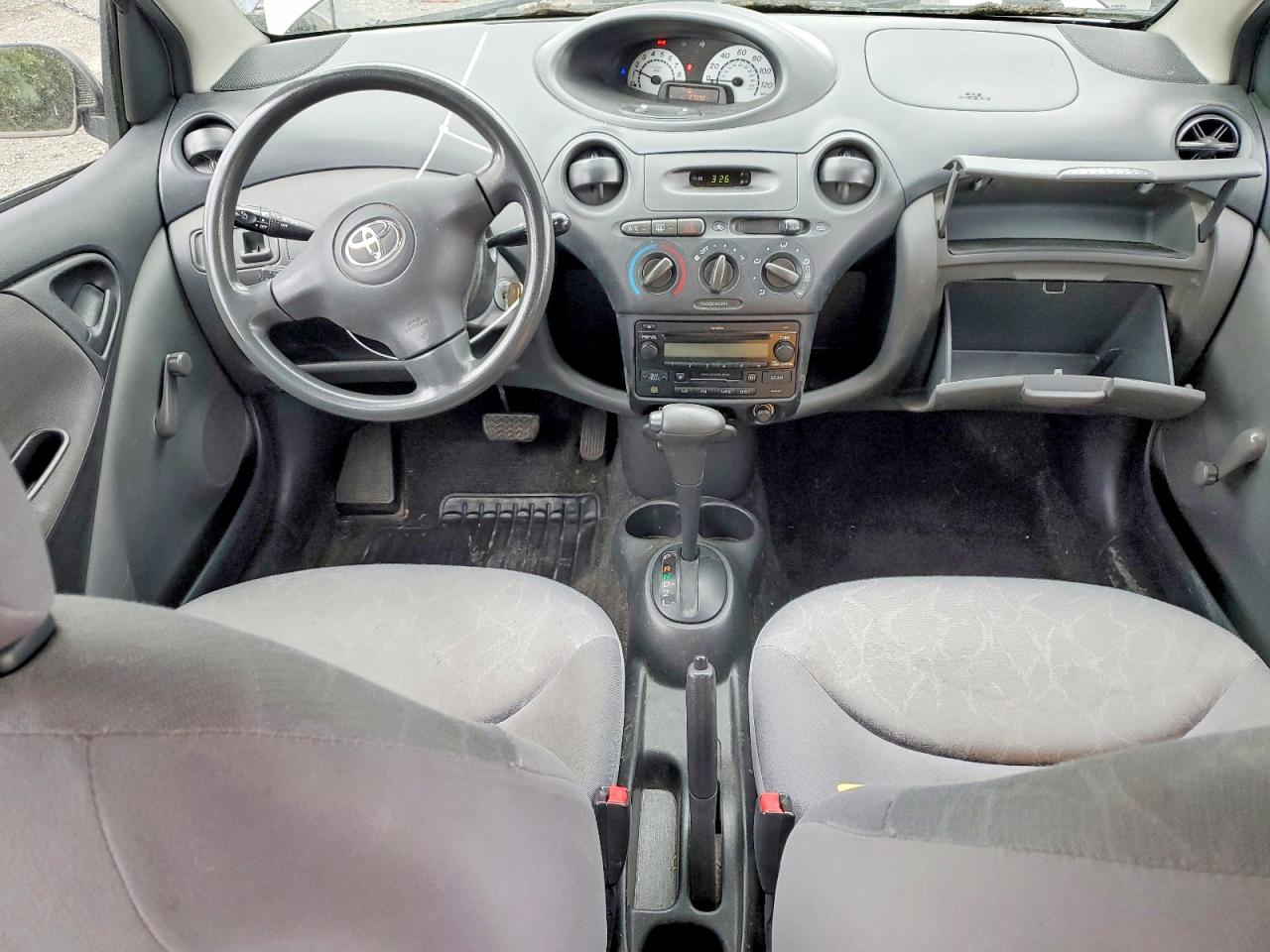 2003 Toyota Echo Base Gray vin: JTDBT123235053206