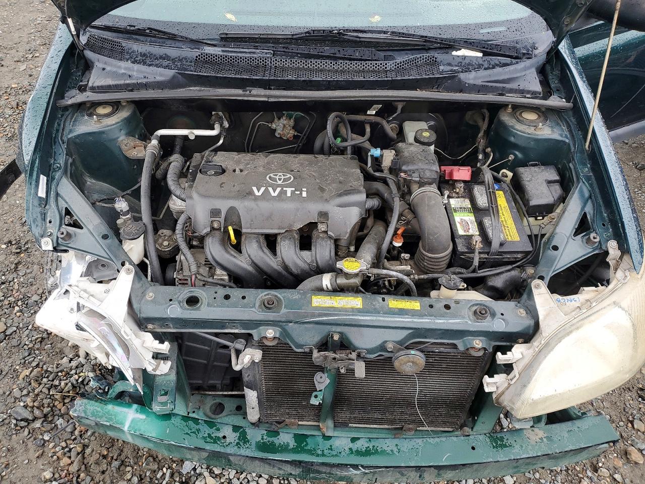 2000 Toyota Echo Base Зеленый vin: JTDBT1232Y0010036