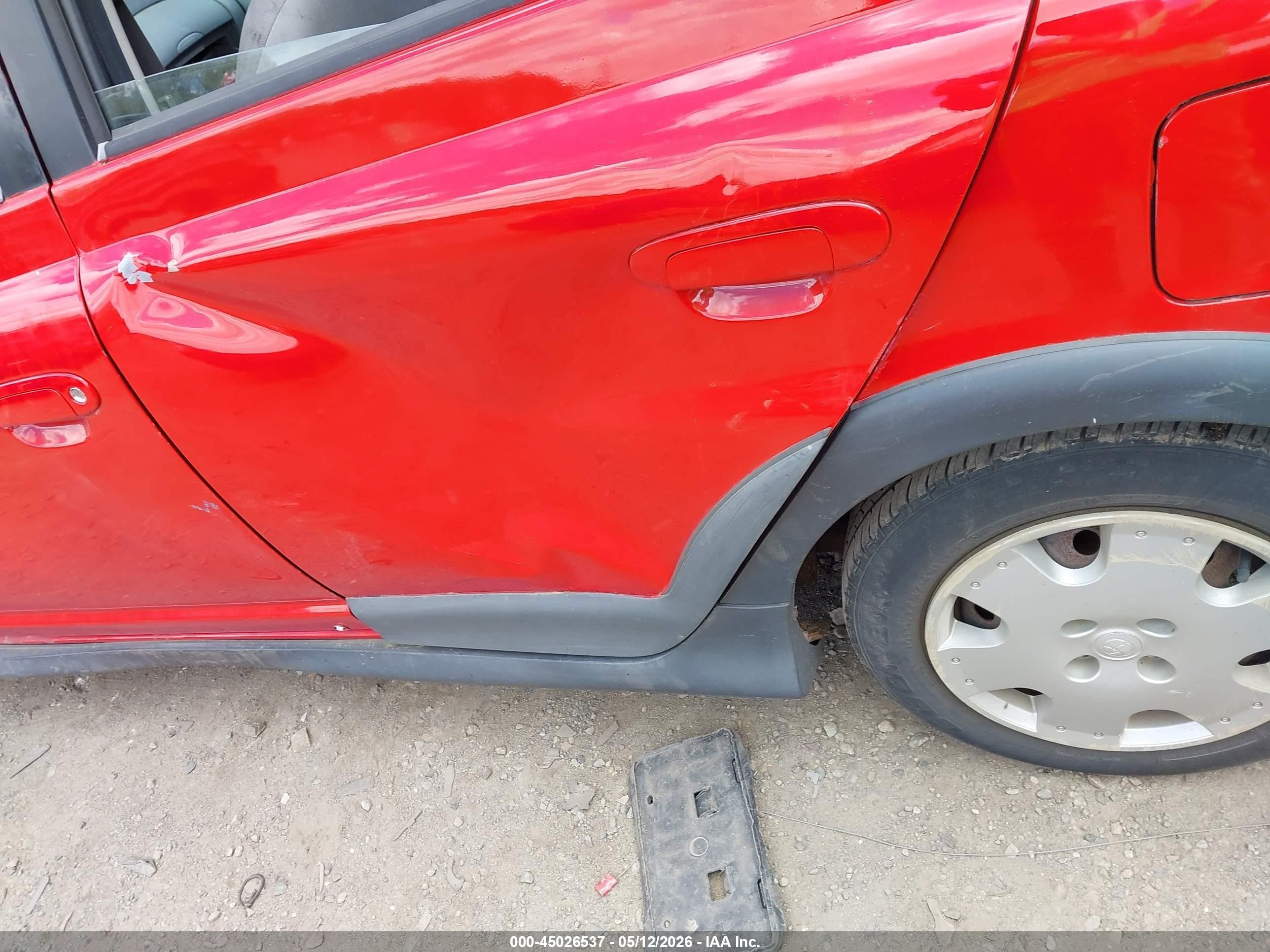2000 Toyota Echo   Red vin: JTDBT1232Y0056305