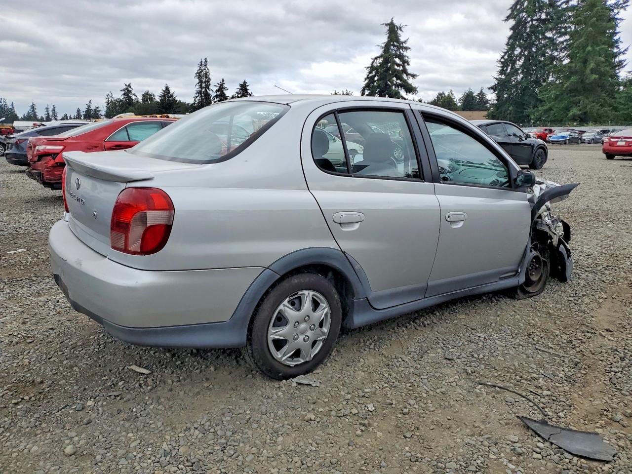 2001 Toyota Echo Base Серебряный vin: JTDBT123310160016