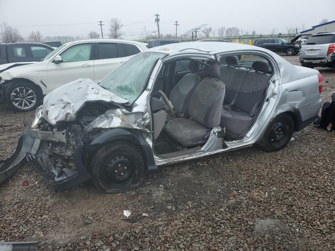 2002 Toyota Echo Silver vin: JTDBT123320207790