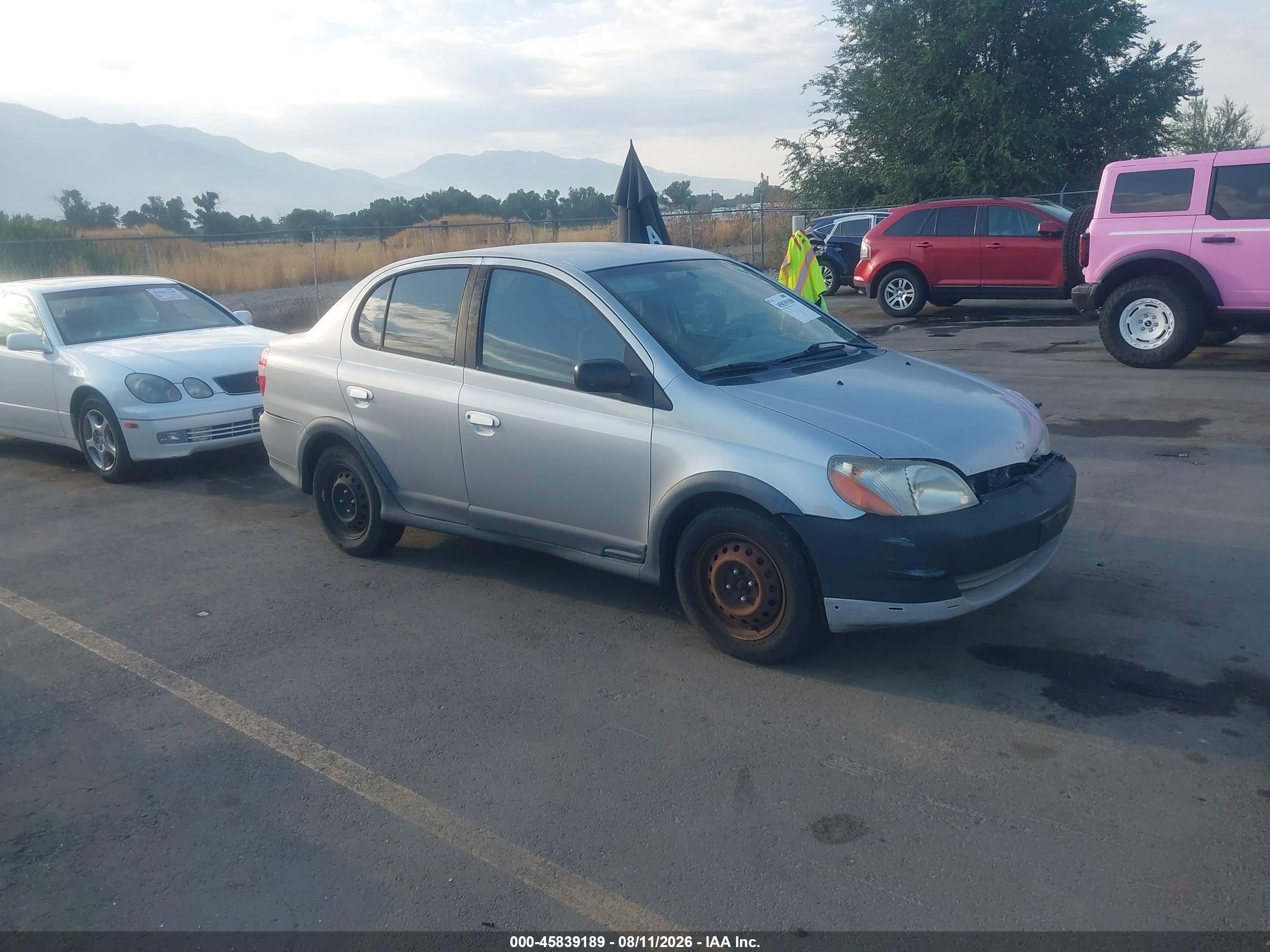 2002 Toyota Echo   Silver vin: JTDBT123320213511