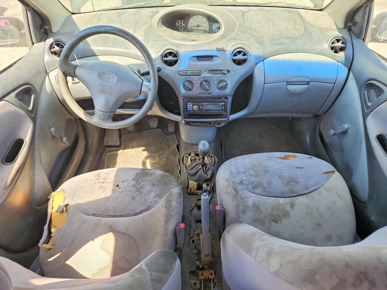 2002 Toyota Echo Base Black vin: JTDBT123320216571
