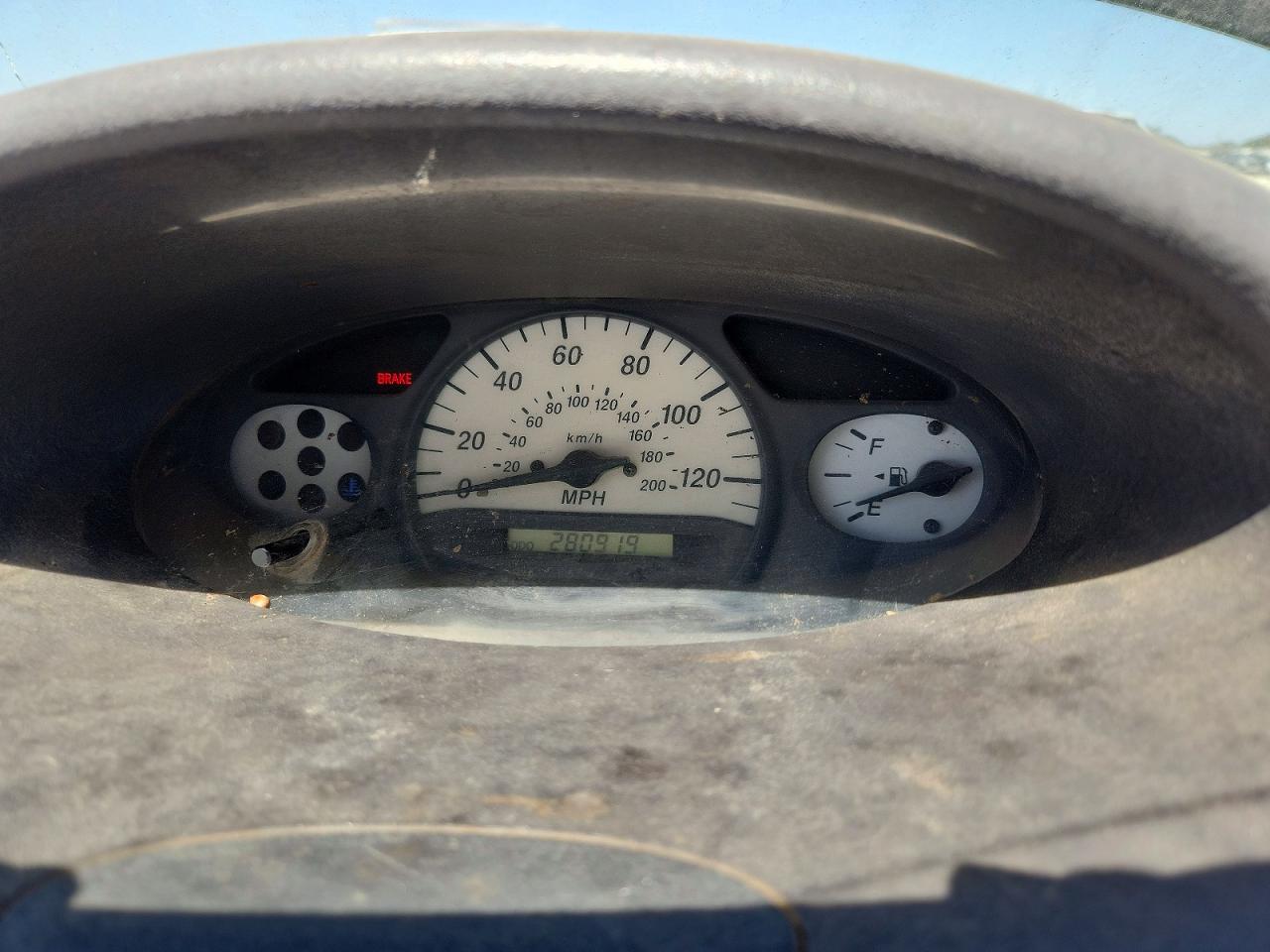2002 Toyota Echo Base Black vin: JTDBT123320216571