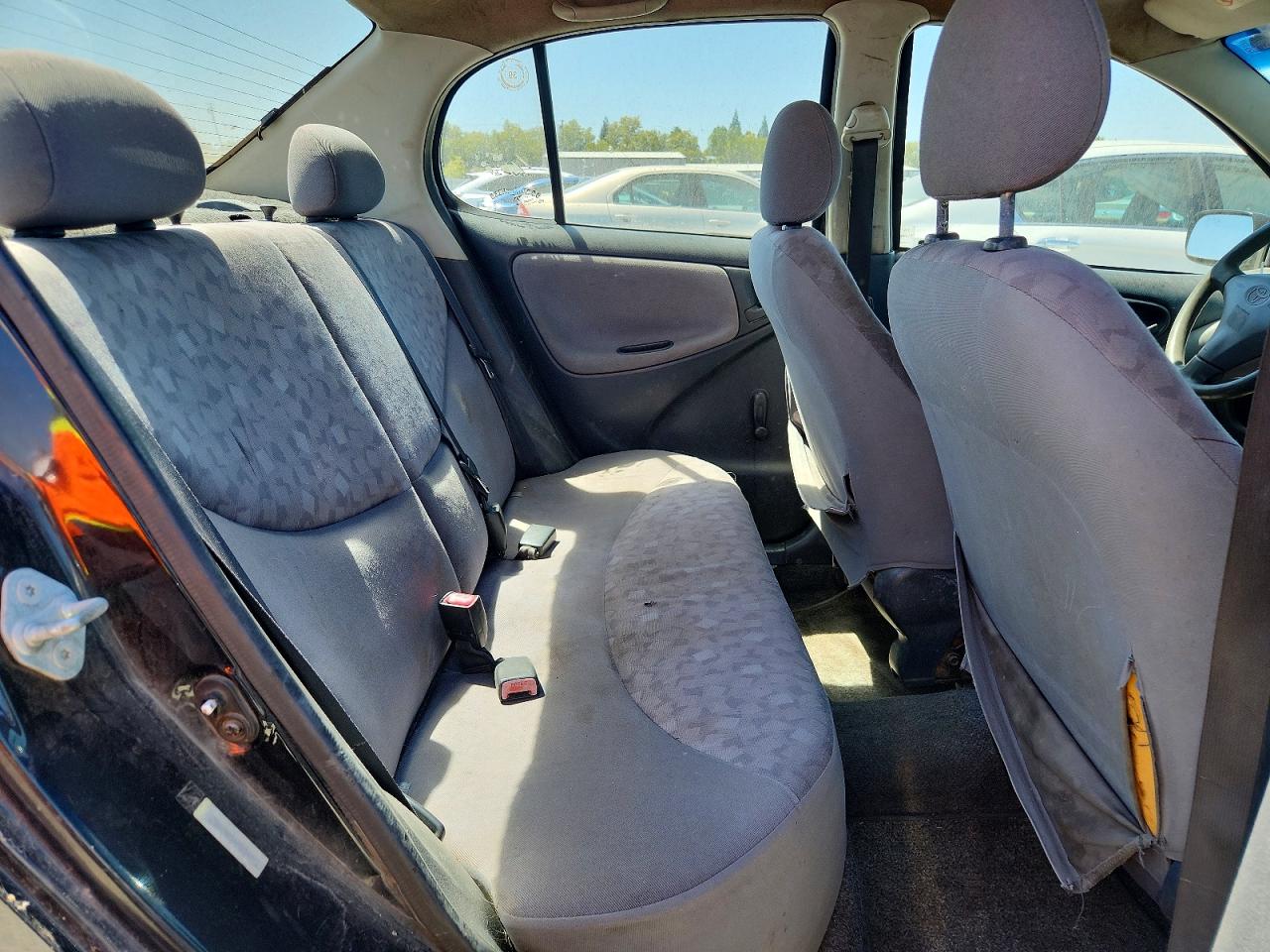 2002 Toyota Echo Base Black vin: JTDBT123320216571