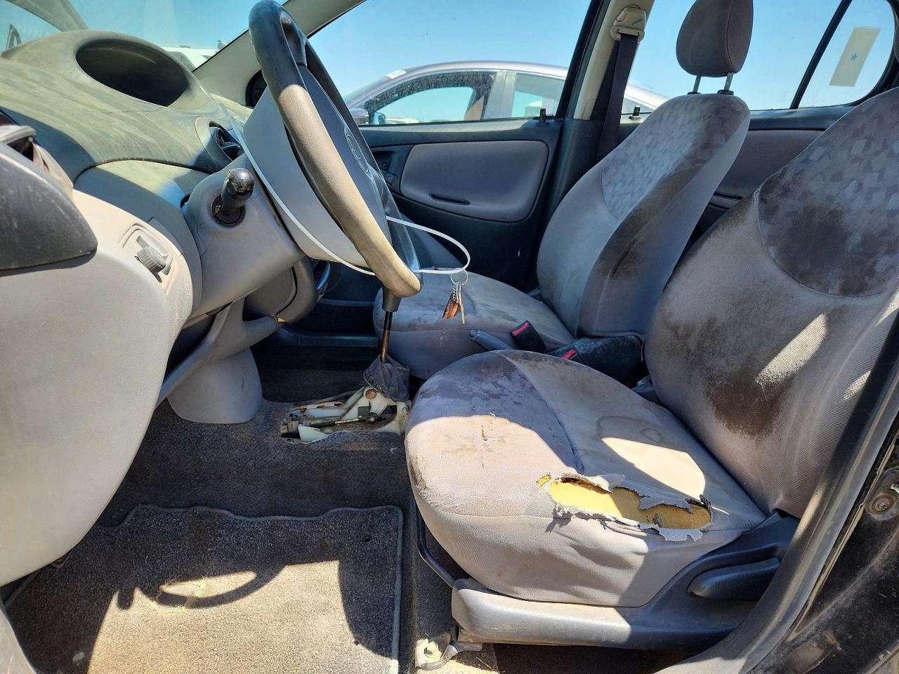 2002 Toyota Echo Base Black vin: JTDBT123320216571
