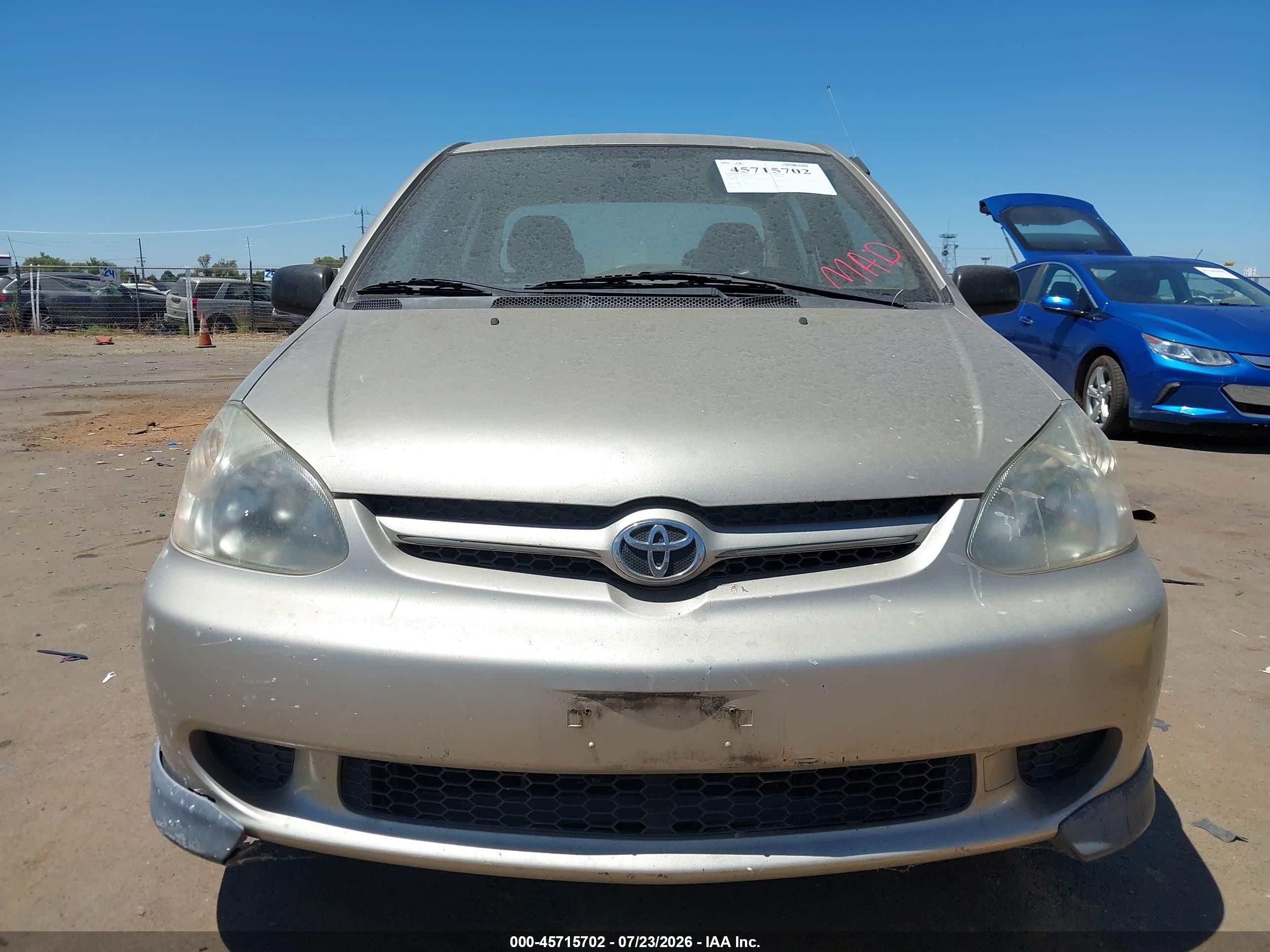 2003 Toyota Echo   Beige vin: JTDBT123330260457