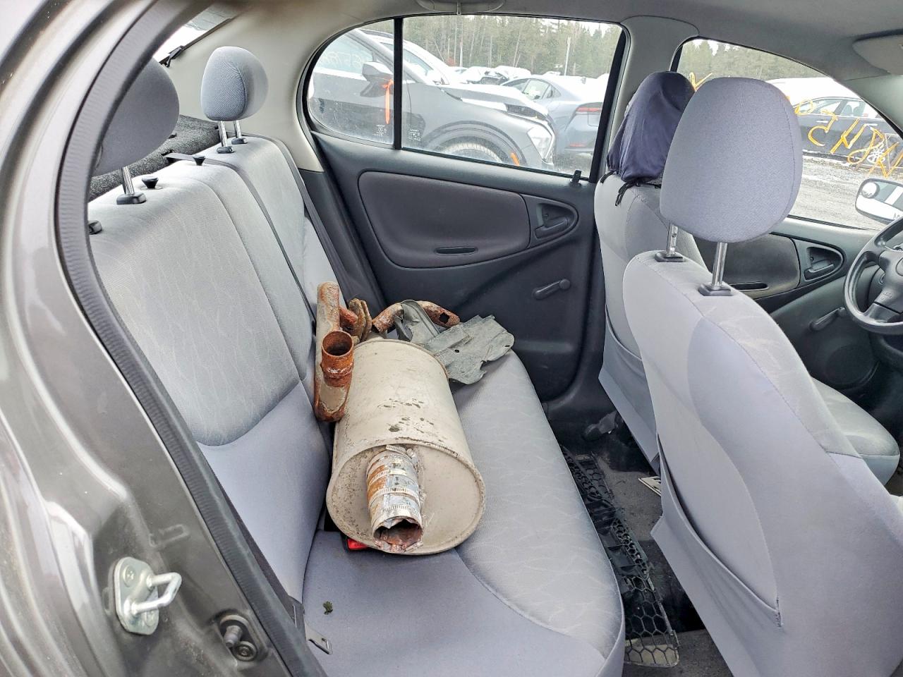 2003 Toyota Echo Base Gray vin: JTDBT123330297962