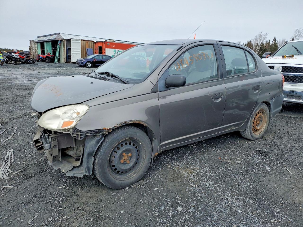 2003 Toyota Echo Base Gray vin: JTDBT123330297962
