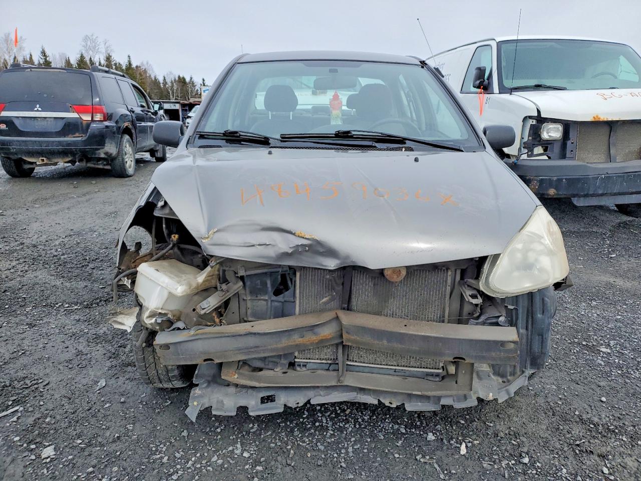 2003 Toyota Echo Base Gray vin: JTDBT123330297962