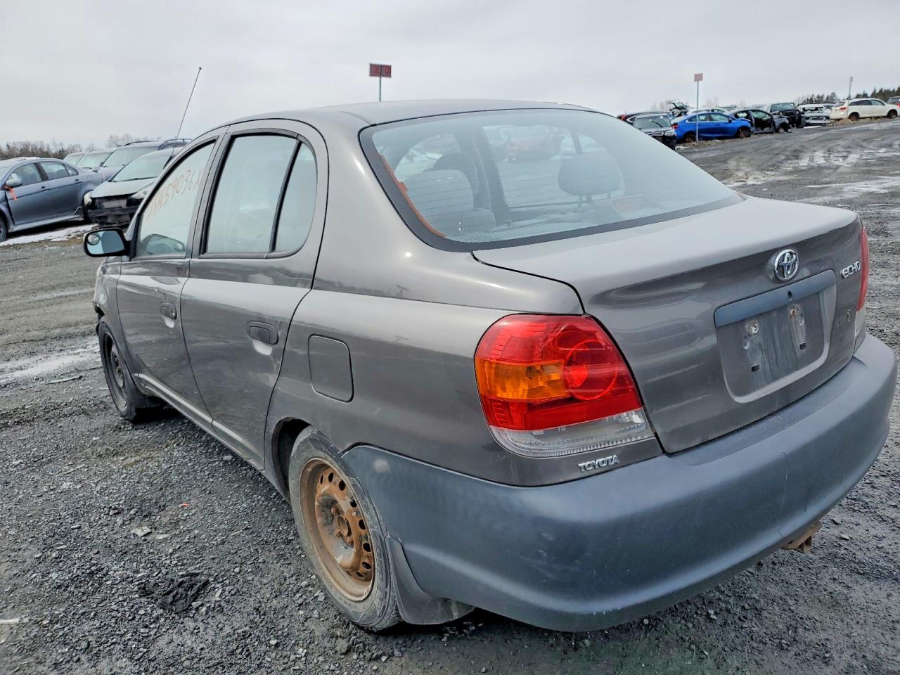 2003 Toyota Echo Base Gray vin: JTDBT123330297962