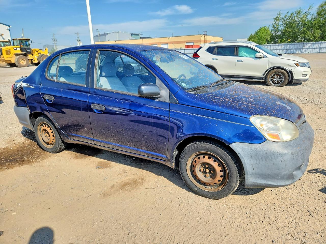 2003 Toyota Echo Base Blue vin: JTDBT123330300097